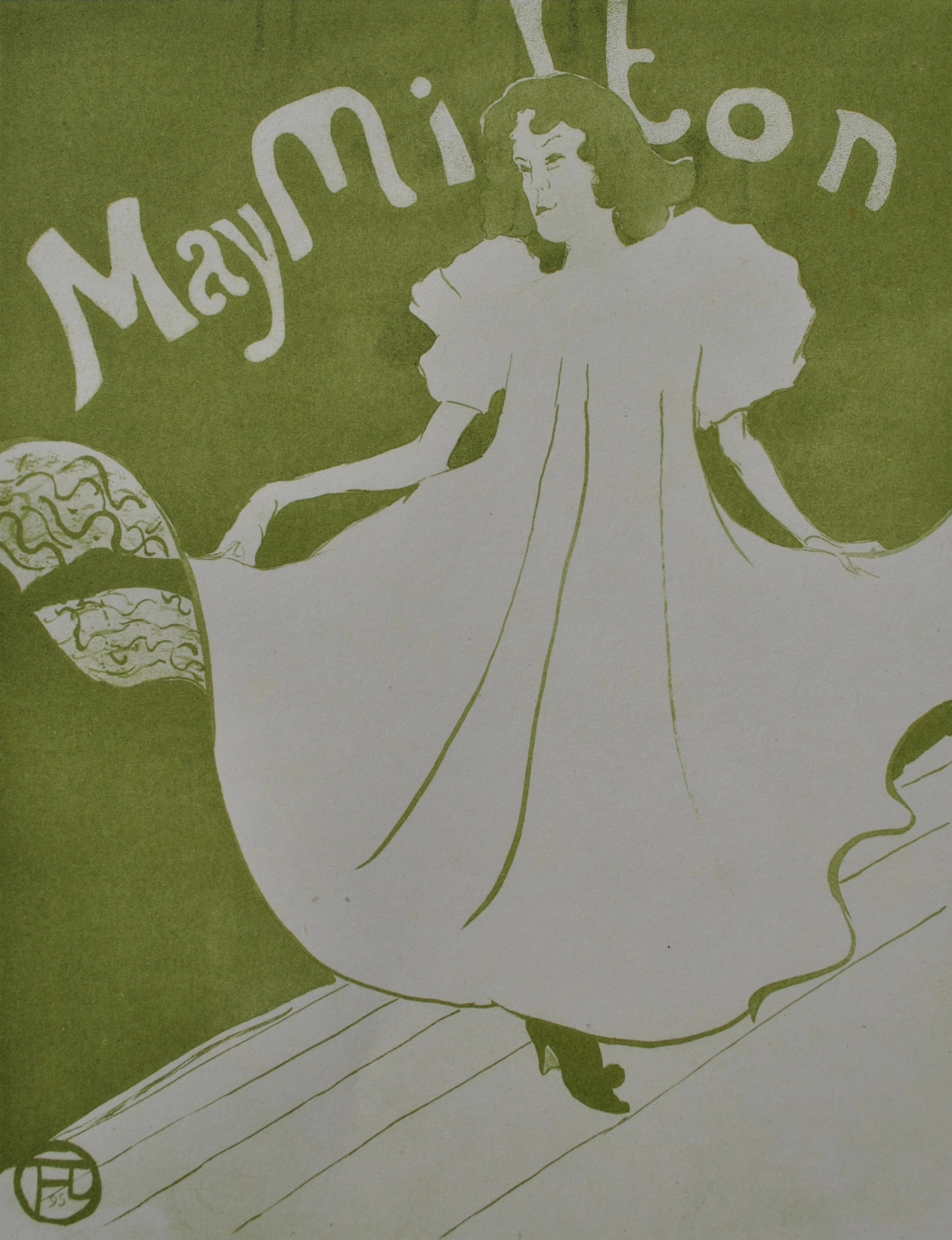 Henri de TOULOUSE-LAUTREC (d’après) : May Milton, 1927, Lithographie signée