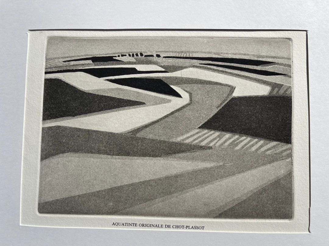 Maurice CHOT-PLASSOT - La maison campagne A quatinte originale