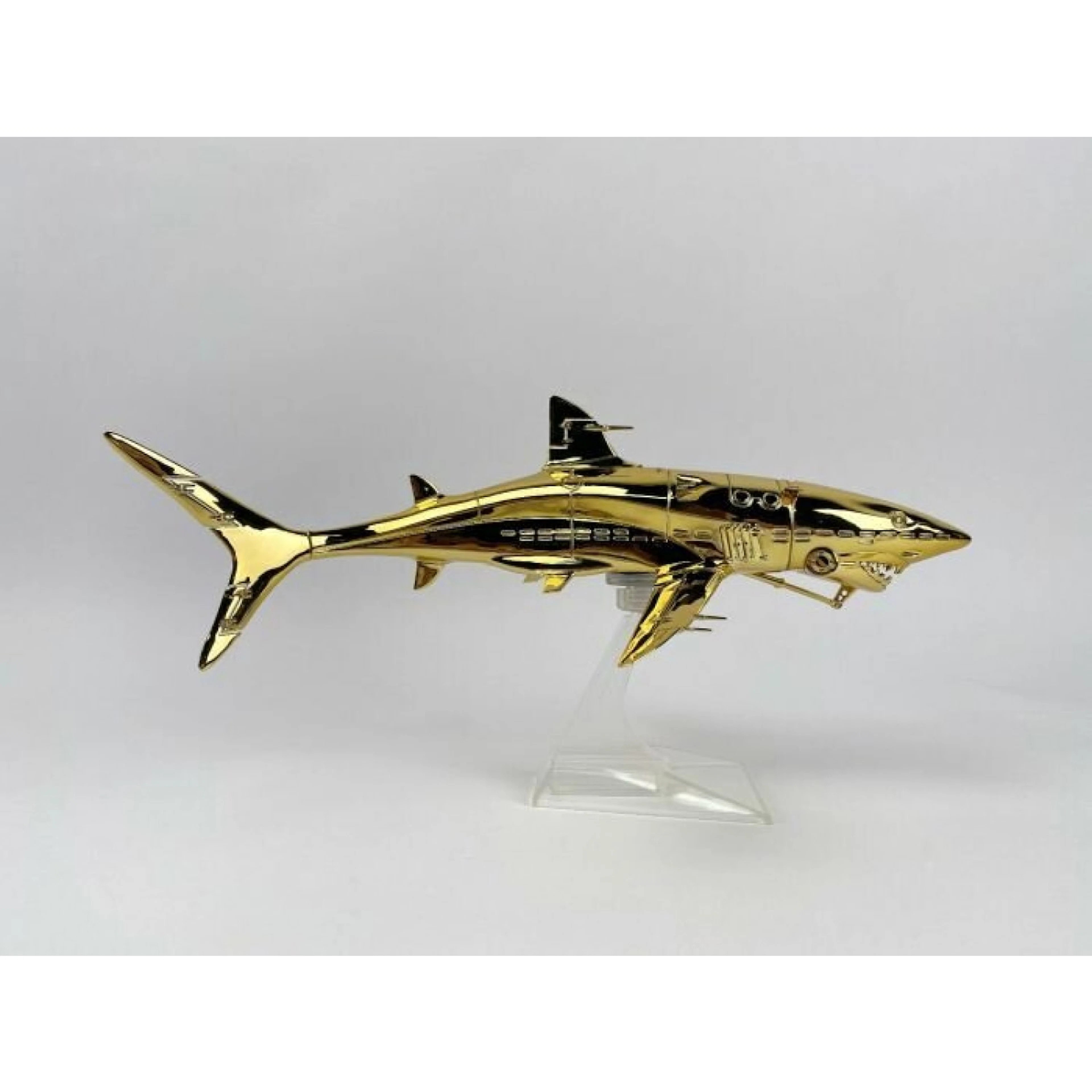Hajime Sorayama - SORAYAMA SHARK GOLD - Sculpture