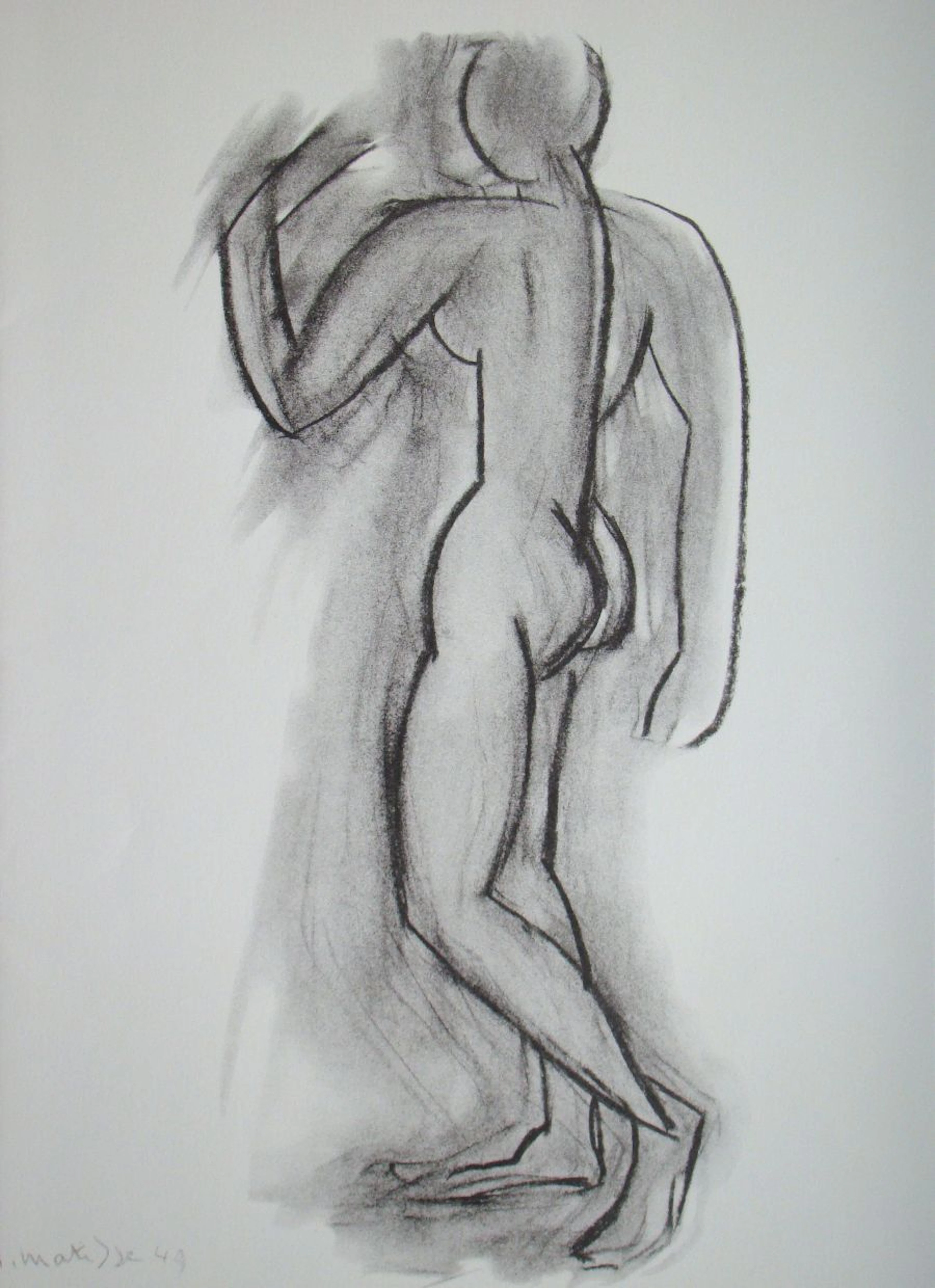 Henri MATISSE (d’après) - Femme, 1981 - Lithographie signée et datée