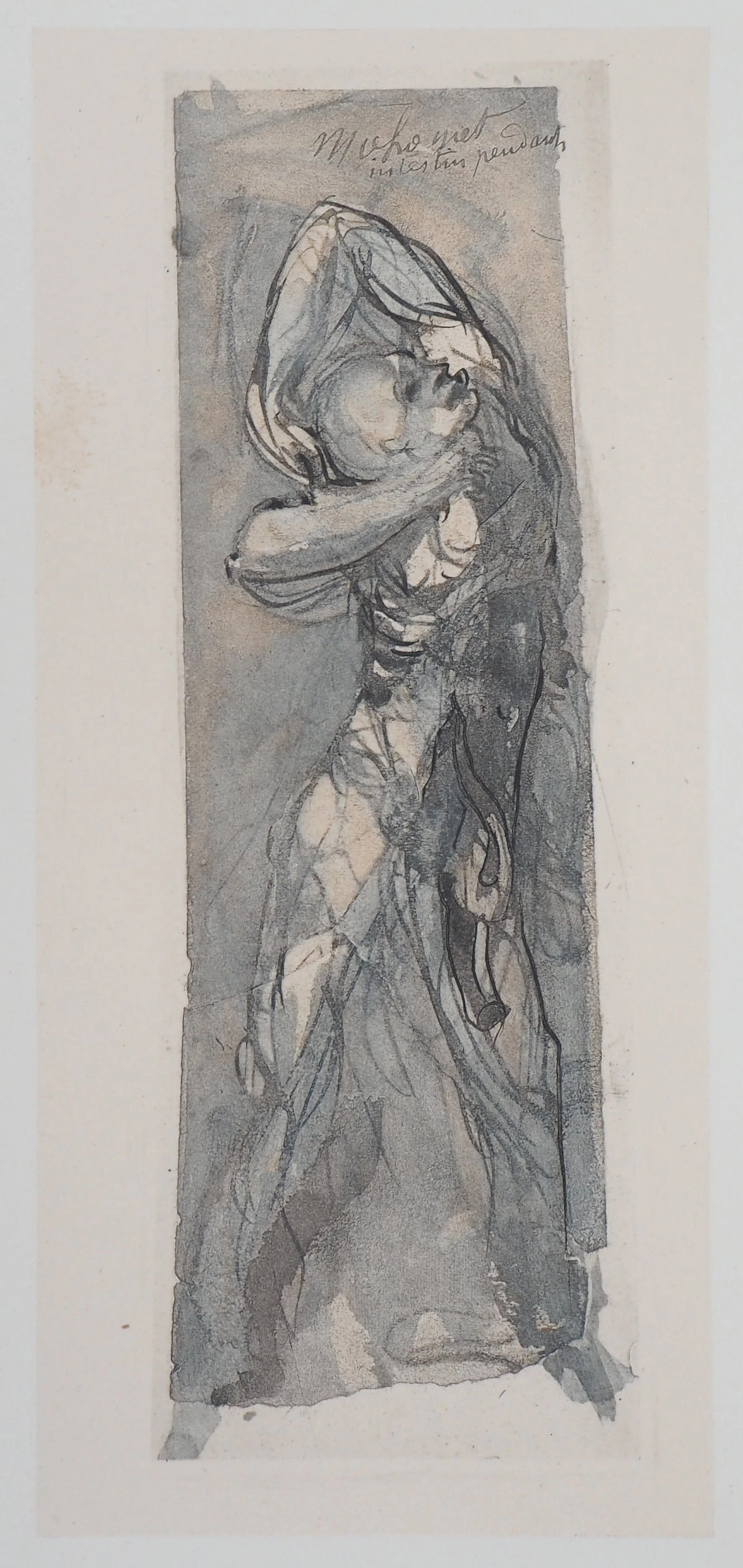 Auguste RODIN : Les hérésiarques, Gravure