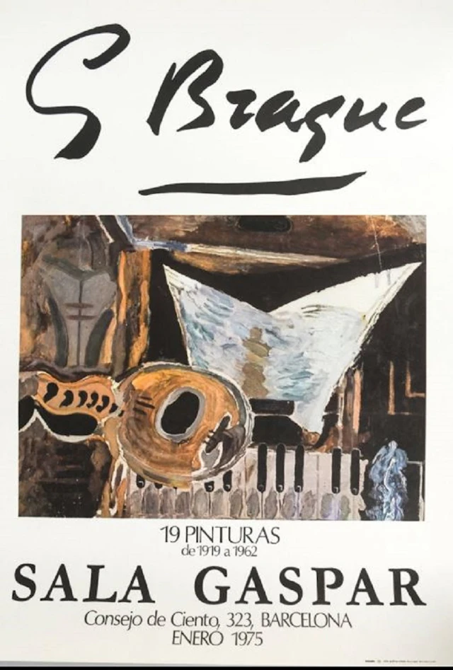 Georges Braque (d’après) - 19 tableaux de 1919 à 1962 - Affiche originale