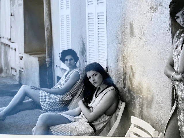 Alain DAUSSIN - Trois filles-Saint-Tropez, 2002 - Tirage argentique