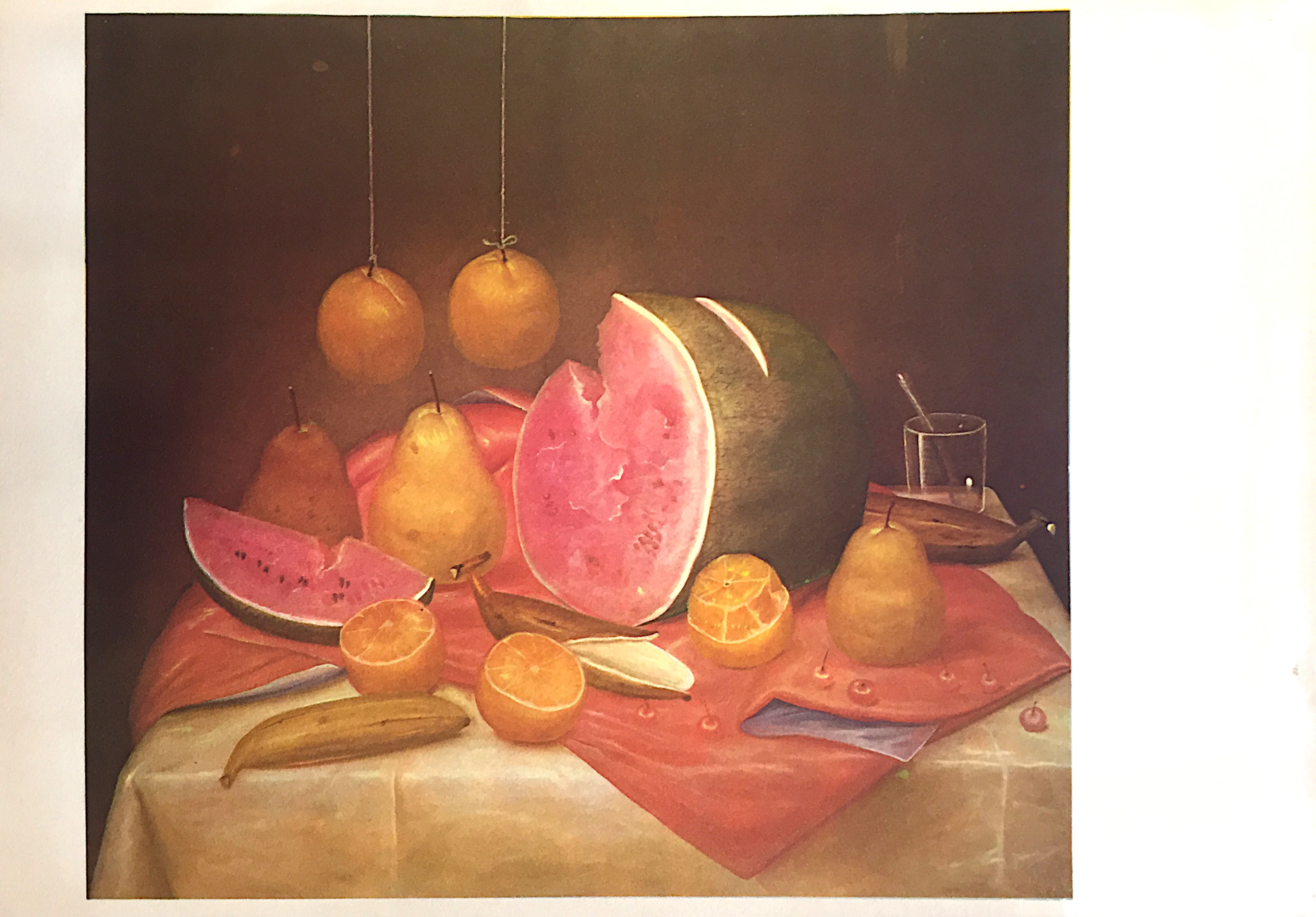 Fernando BOTERO - Nature morte - Lithographie