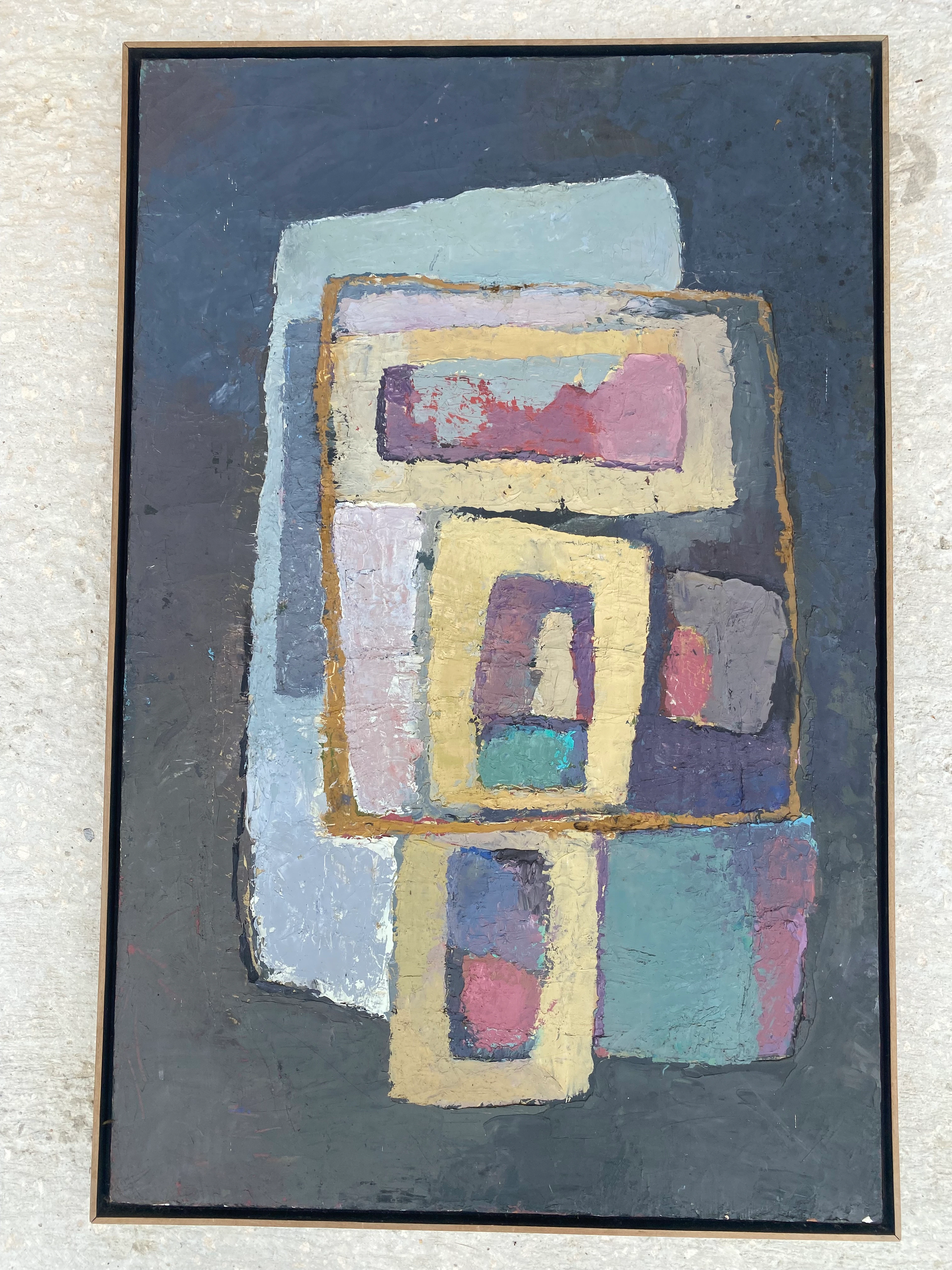 Isadore Lévy - Brewster, 1972 - Huile sur toile