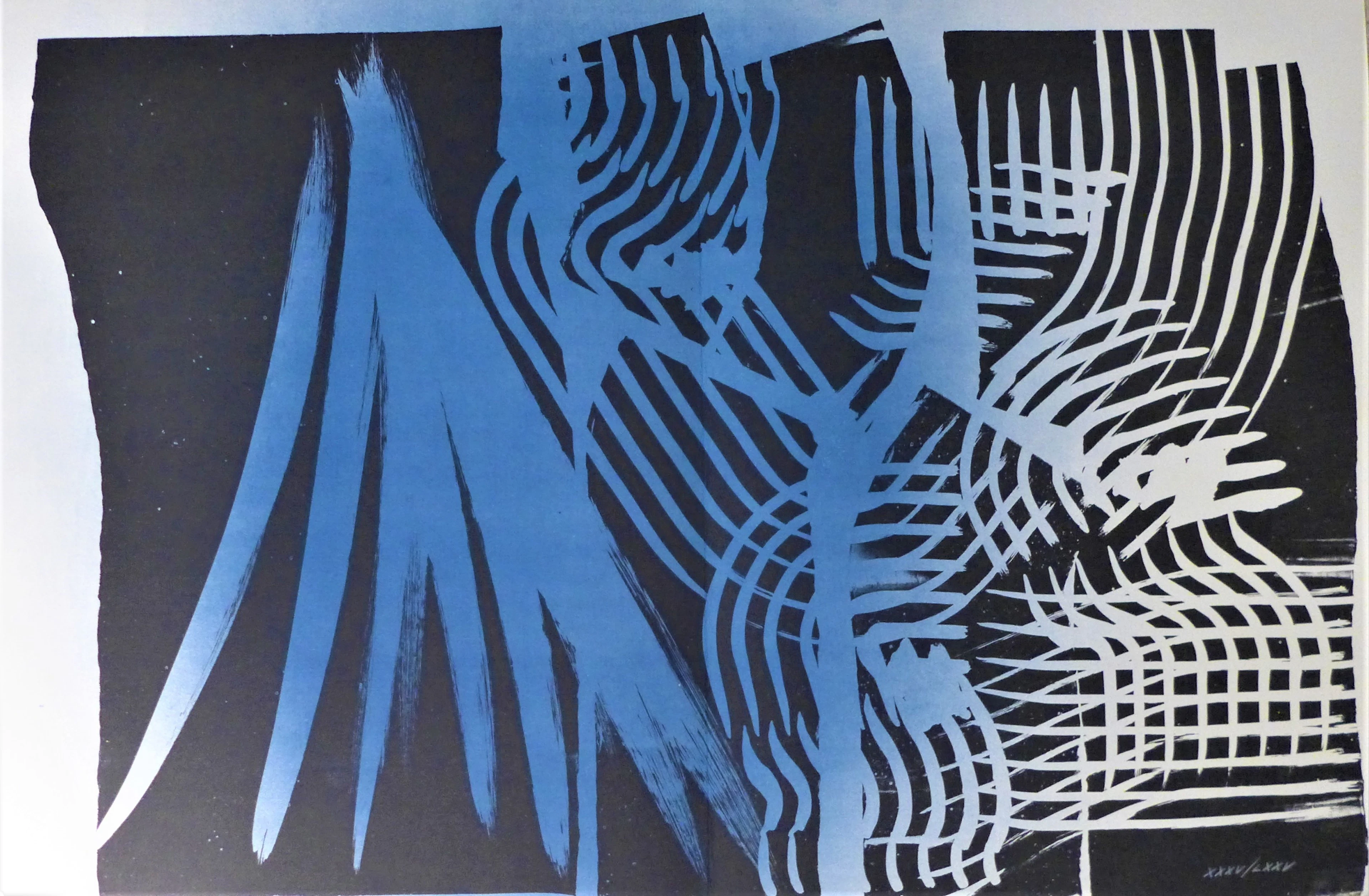 Hans HARTUNG - Farandole I, 1971 - Lithographie originale signée au crayon