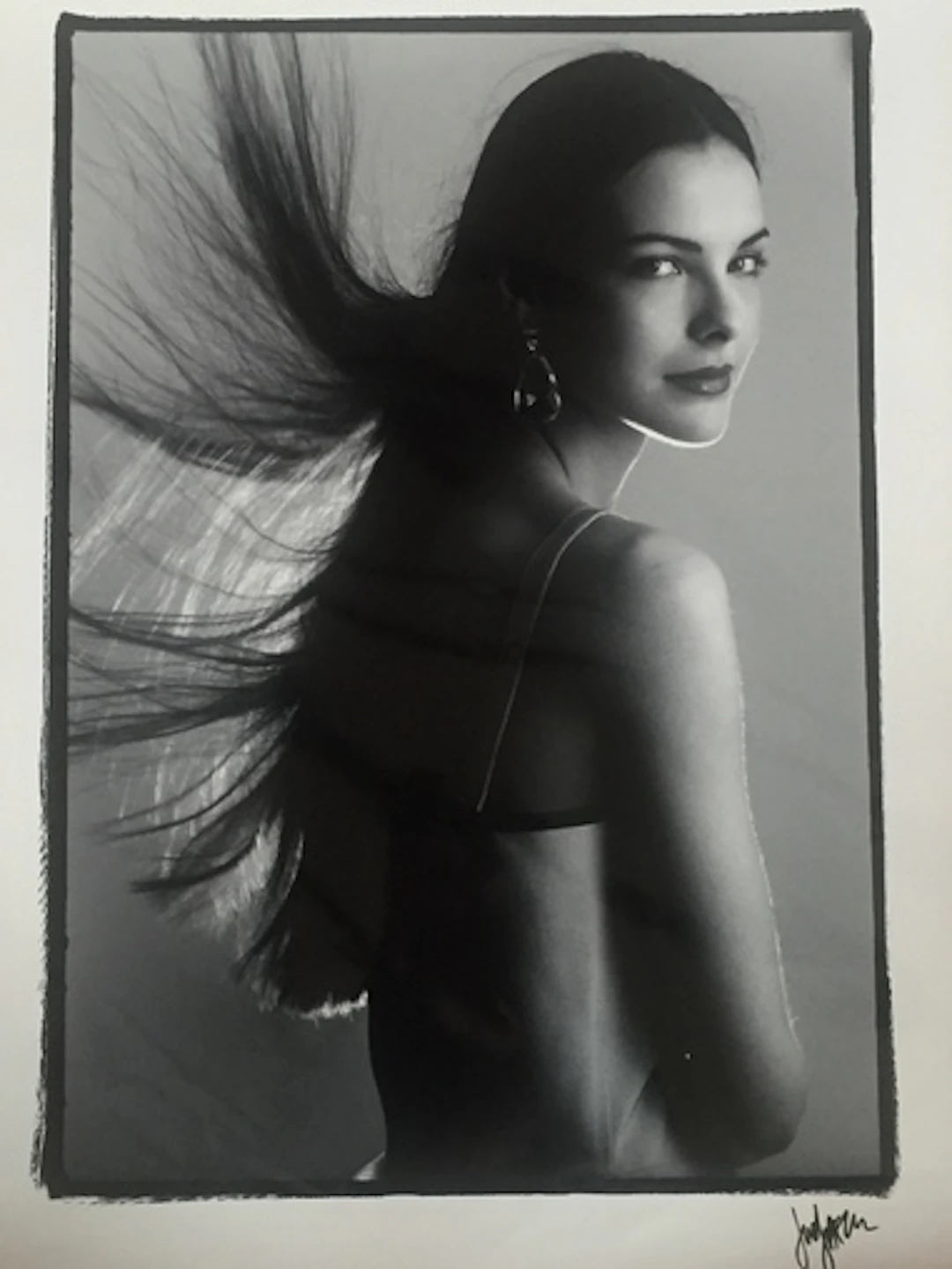 Just JAECKIN - Carole Bouquet - Photographie signée