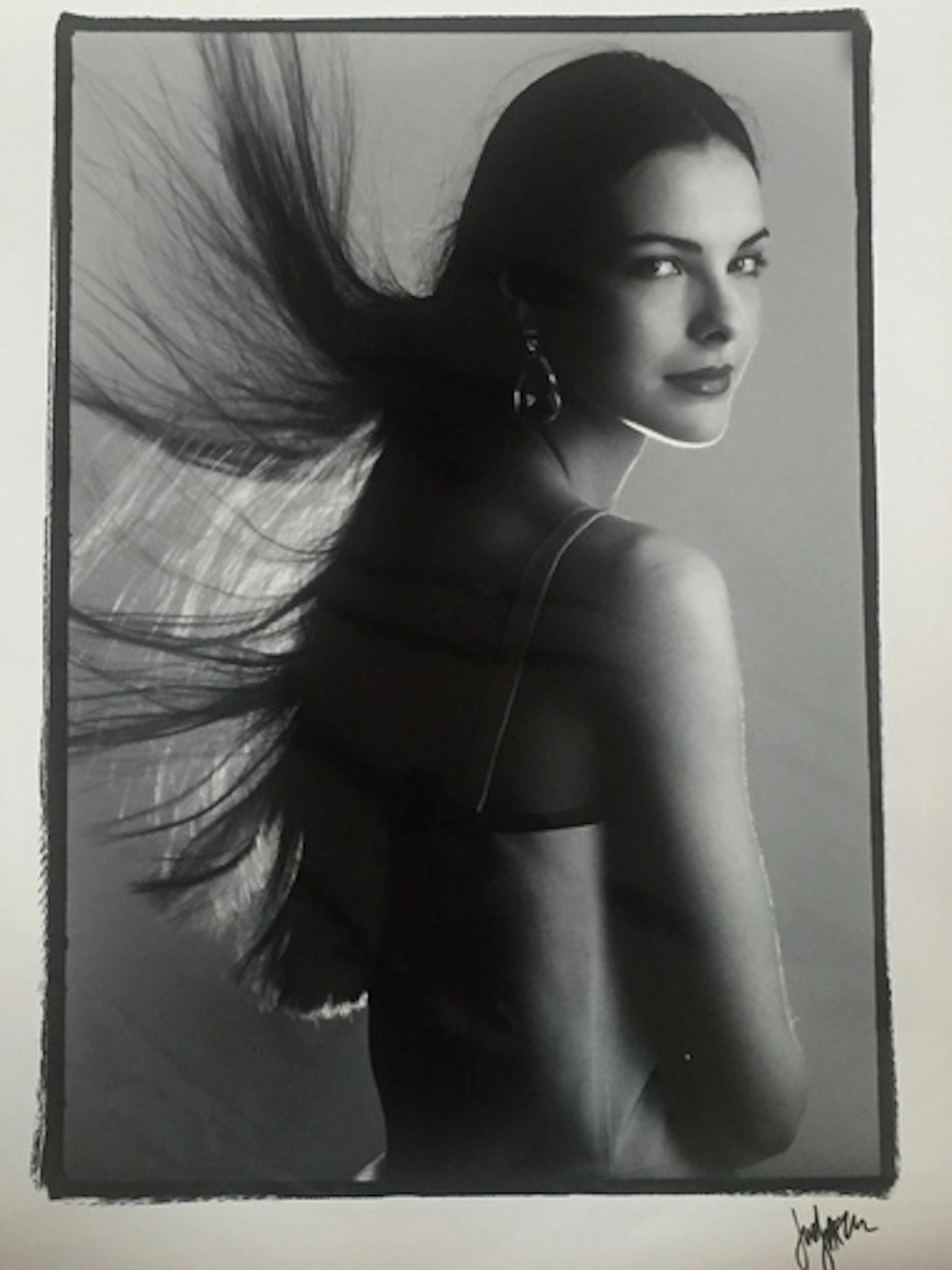 Just JAECKIN - Carole Bouquet - Photographie signée