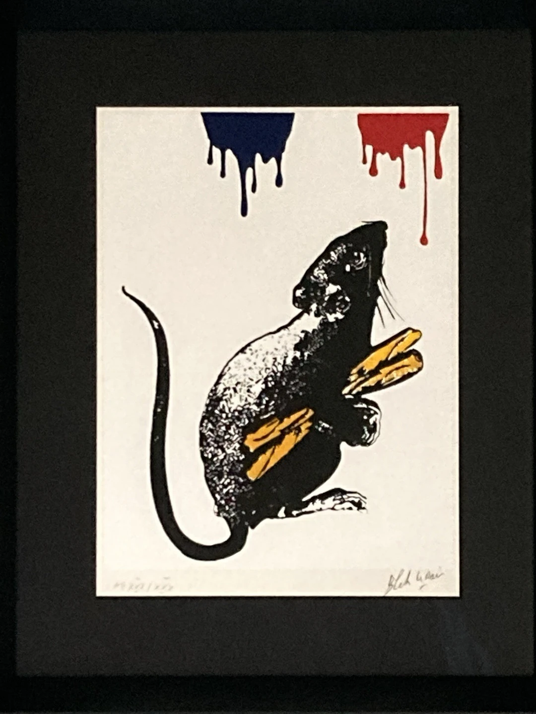 Blek Le Rat - Rat N 5 2019 - sérigraphie signée et numerotée