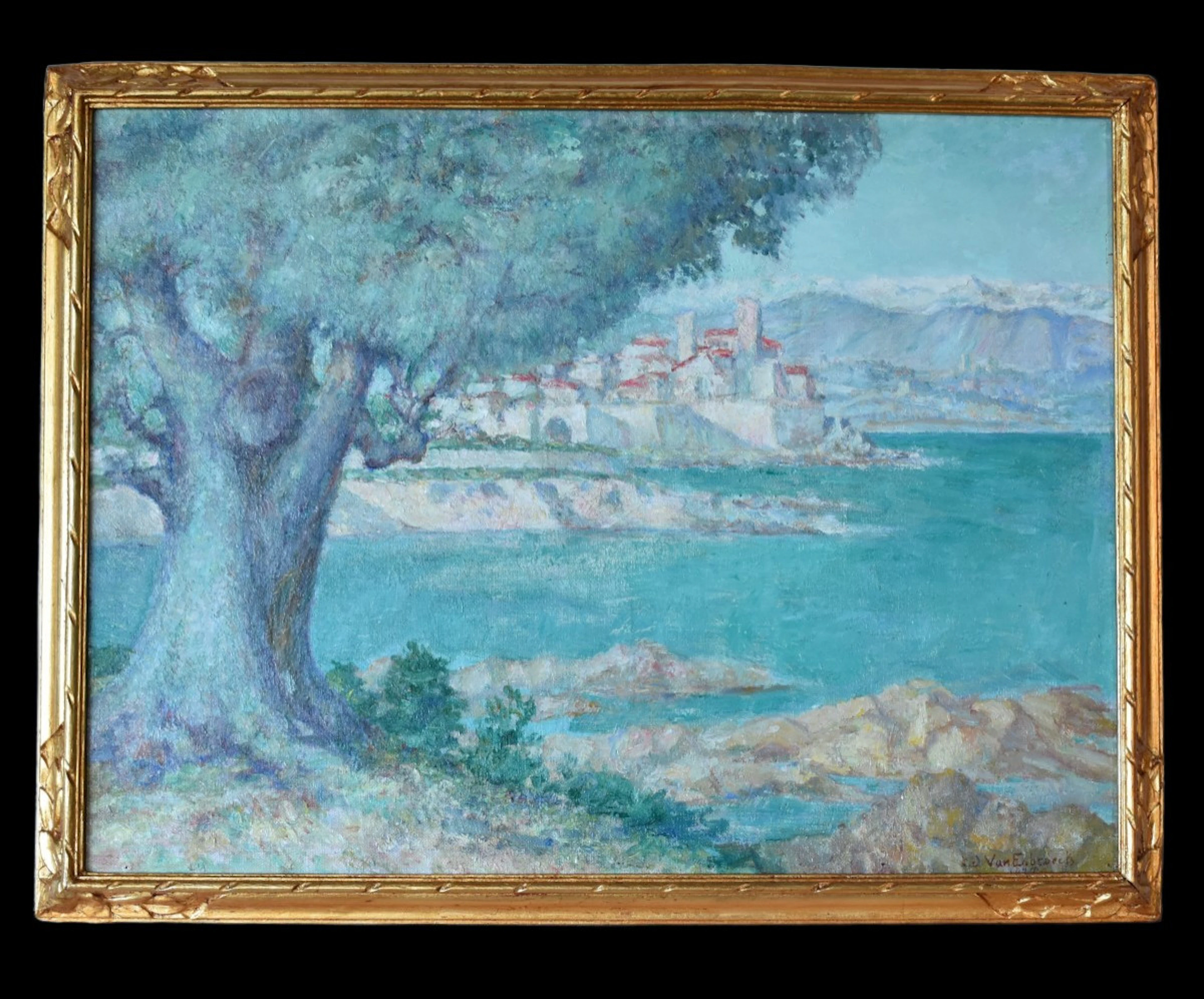 Édouard Van Esbroeck (1869–1949) – Peintre belge - Huile sur toile