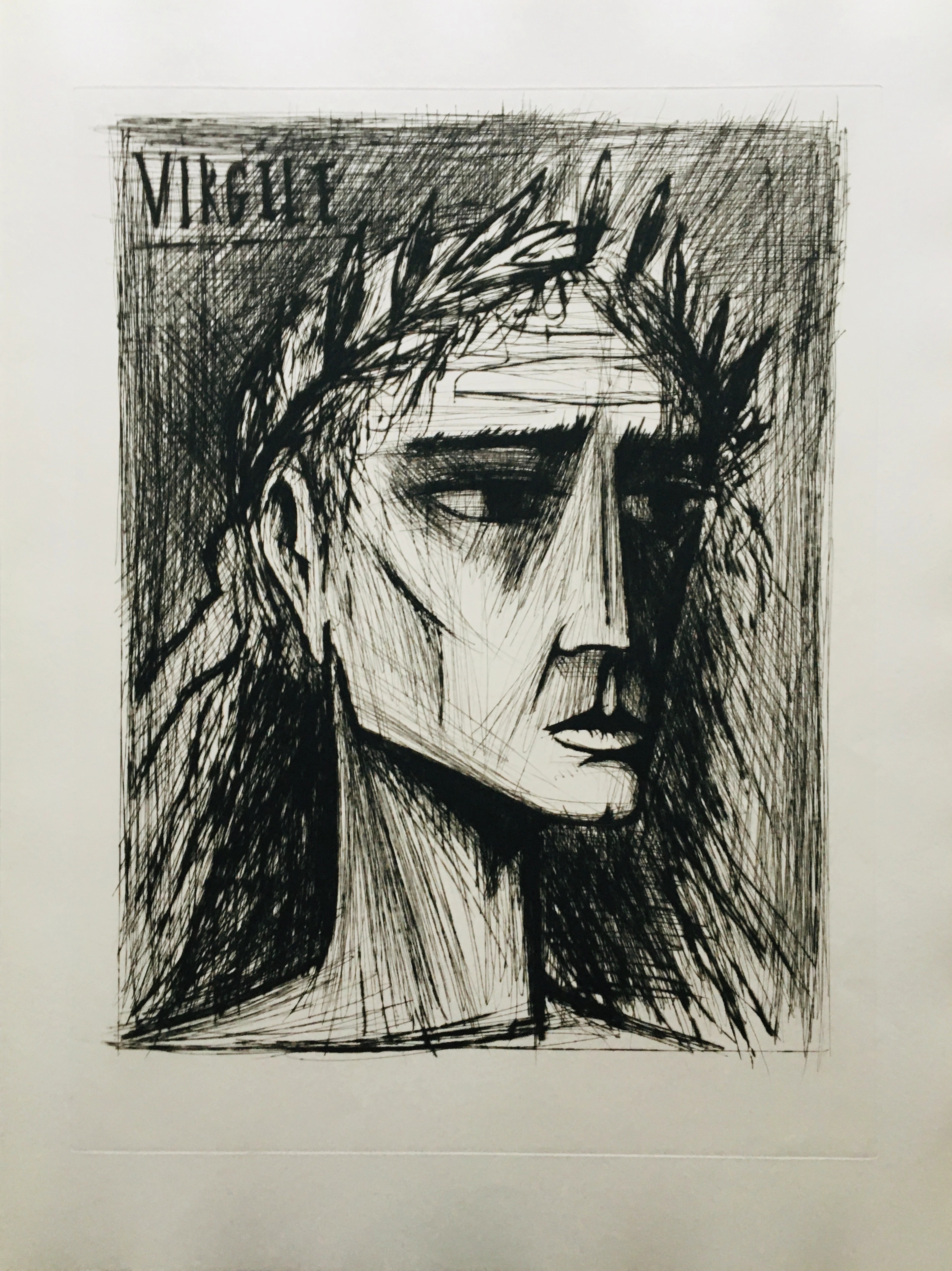 Bernard BUFFET - L’Enfer de Dante, 1976 - Album de 11 pointes-sèches