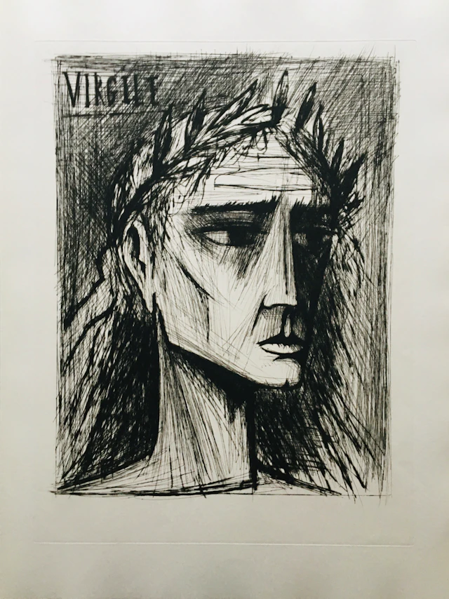 Bernard BUFFET - L’Enfer de Dante, 1976 - Album de 11 pointes-sèches