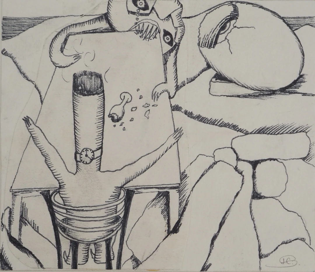 Jean-Claude SILBERMANN : Enseignes sournoises, Le verre de bourbon