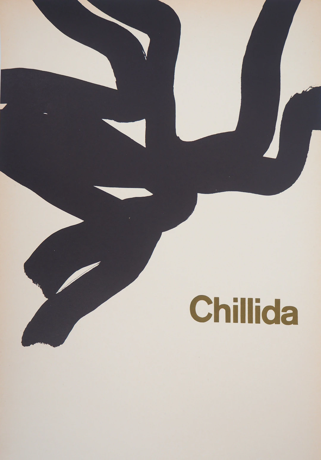 Eduardo CHILLIDA : Expo 1966 - Sérigraphie originale