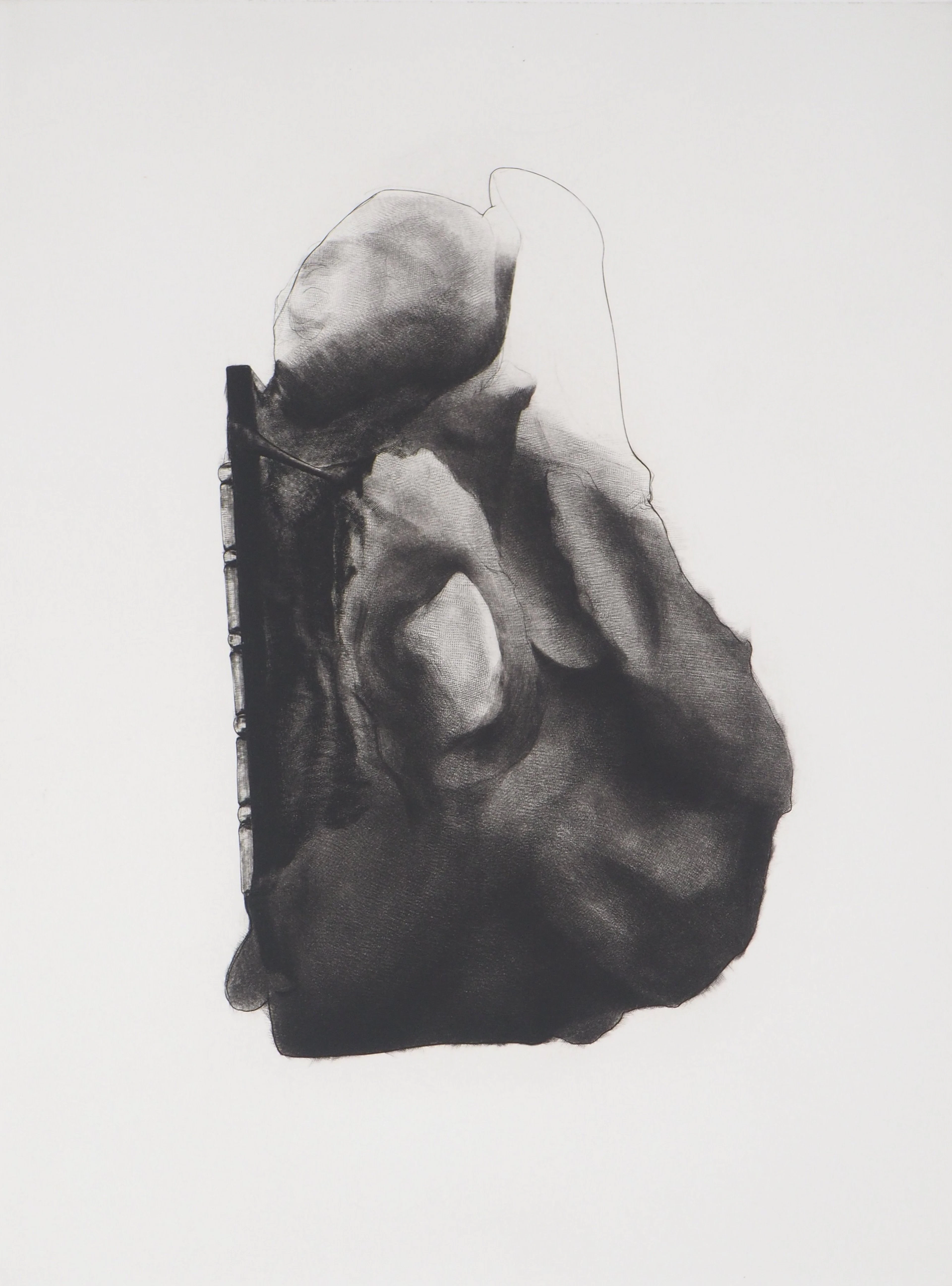 Christian FOSSIER : Paquetage (b) - Gravure originale signée