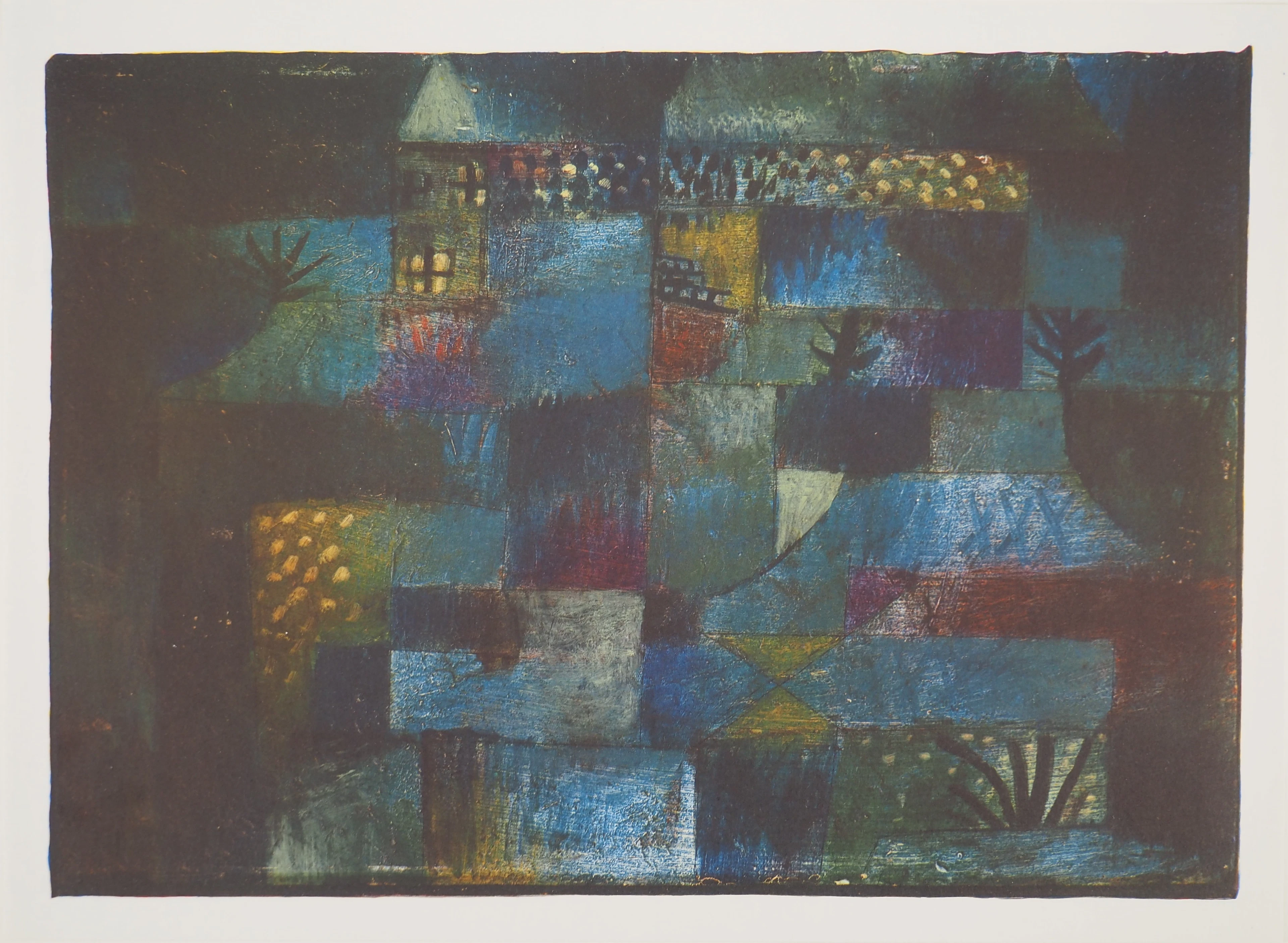 Paul KLEE : Jardin nocturne, Héliogravure
