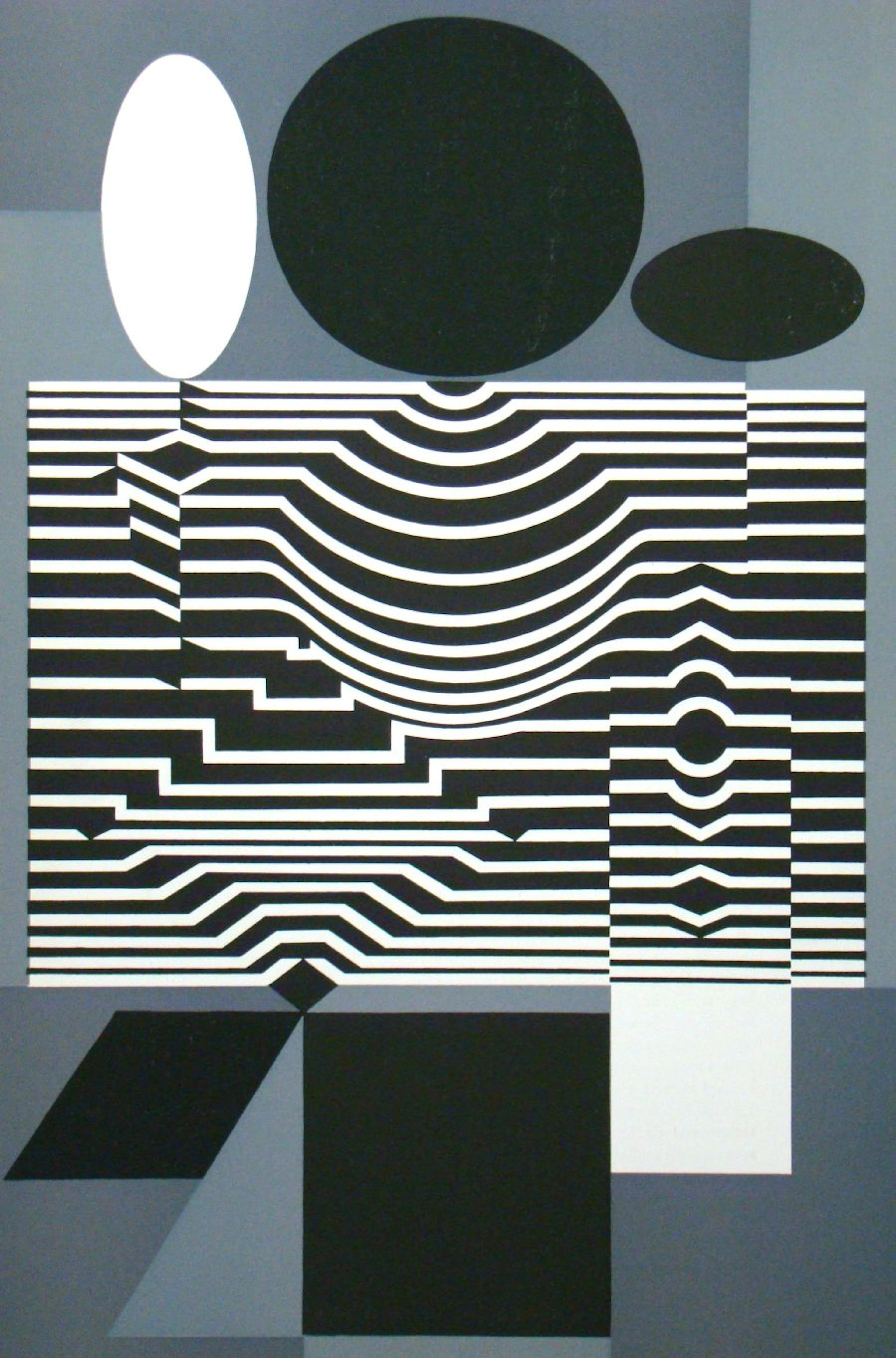 Victor Vasarely (d’après) - Gotha, 1959 - Sérigraphie