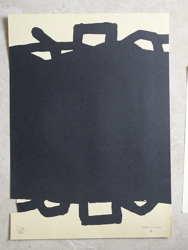 Eduardo Chillida (d’après) - Sans titre, vers 1998 - Lithographie