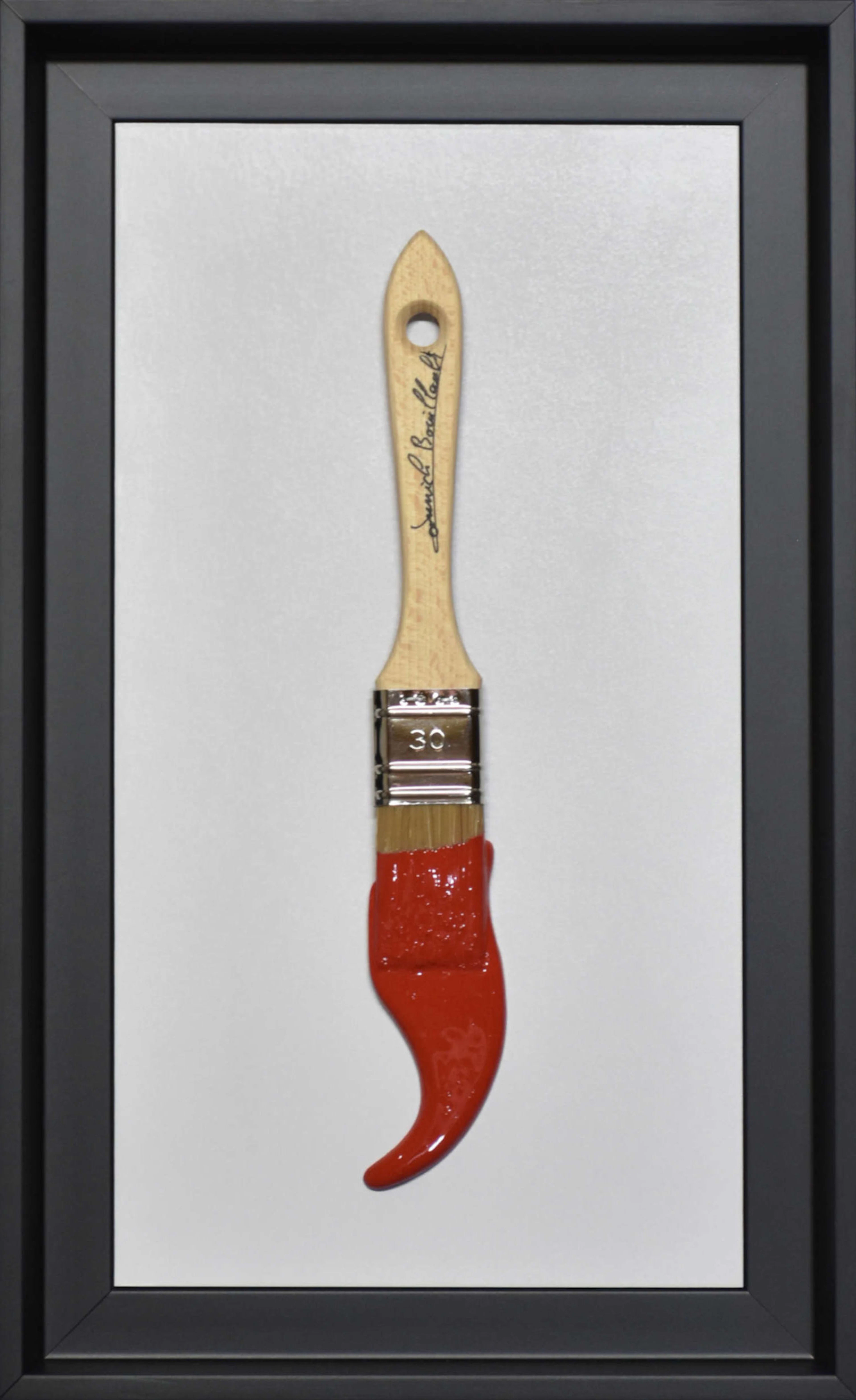 Yannick Bouillault - Painter’s Trophy Red - Résine Peinte