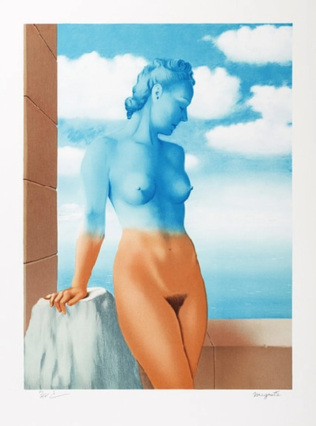 René MAGRITTE (d’après) - La Magie noire - Lithographie