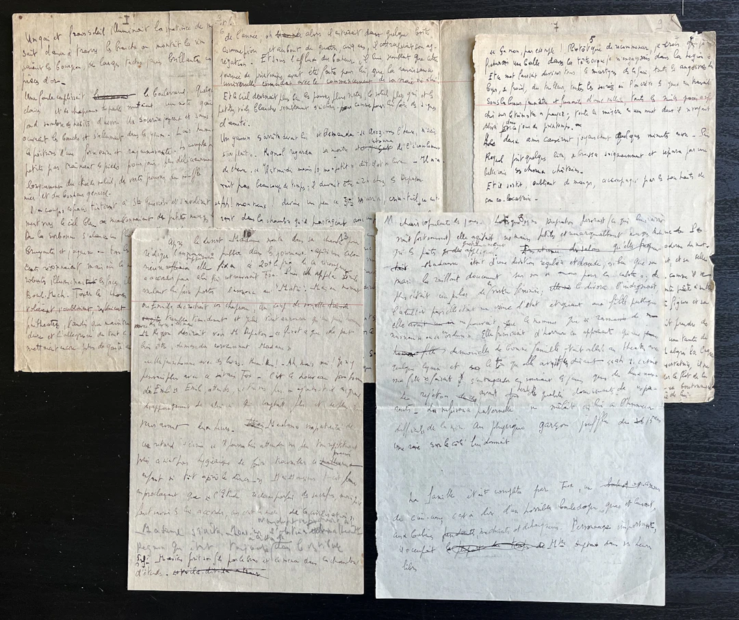 Joseph KESSEL – Manuscrit autographe - Nouvelle