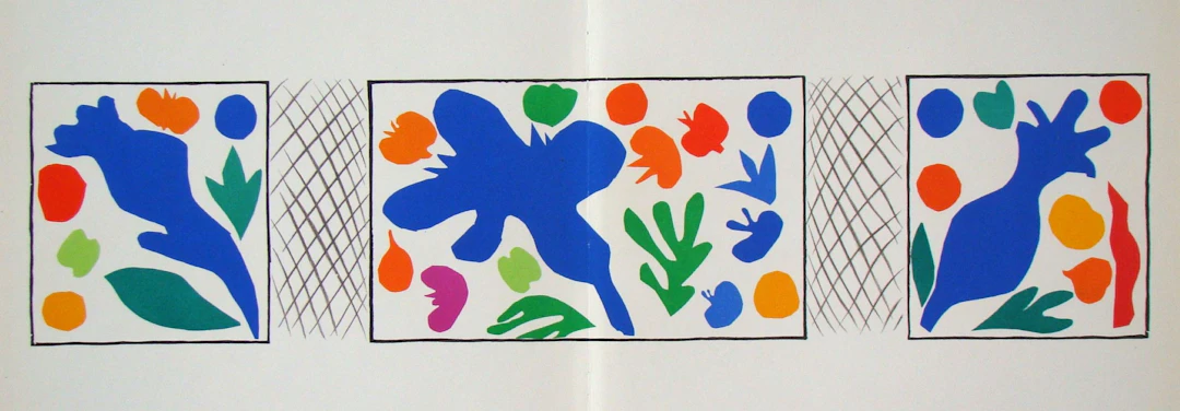 Henri MATISSE (d’après) - Coquelicots, 1958 - Lithographie en couleurs