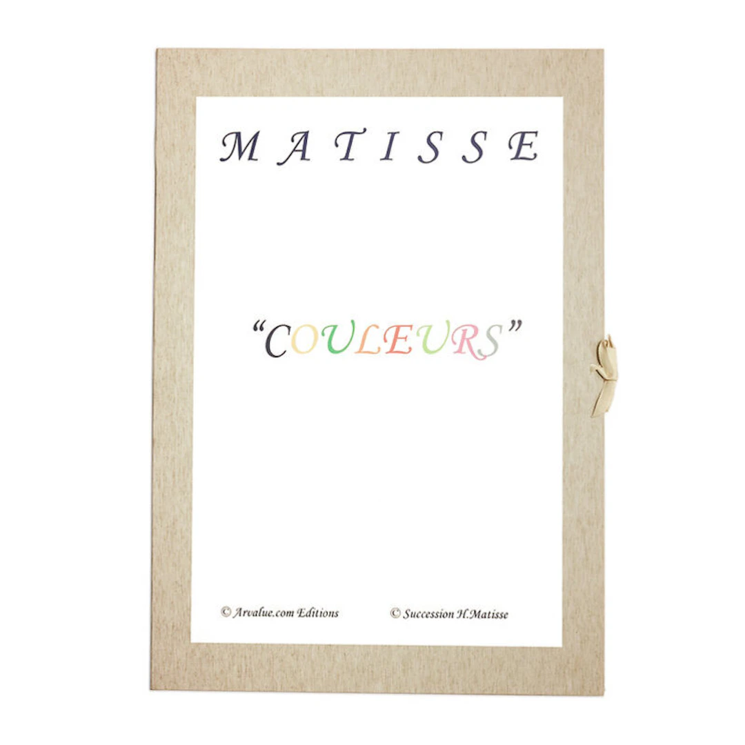 Henri Matisse - Couleurs - Portfolio de 5 Lithographies