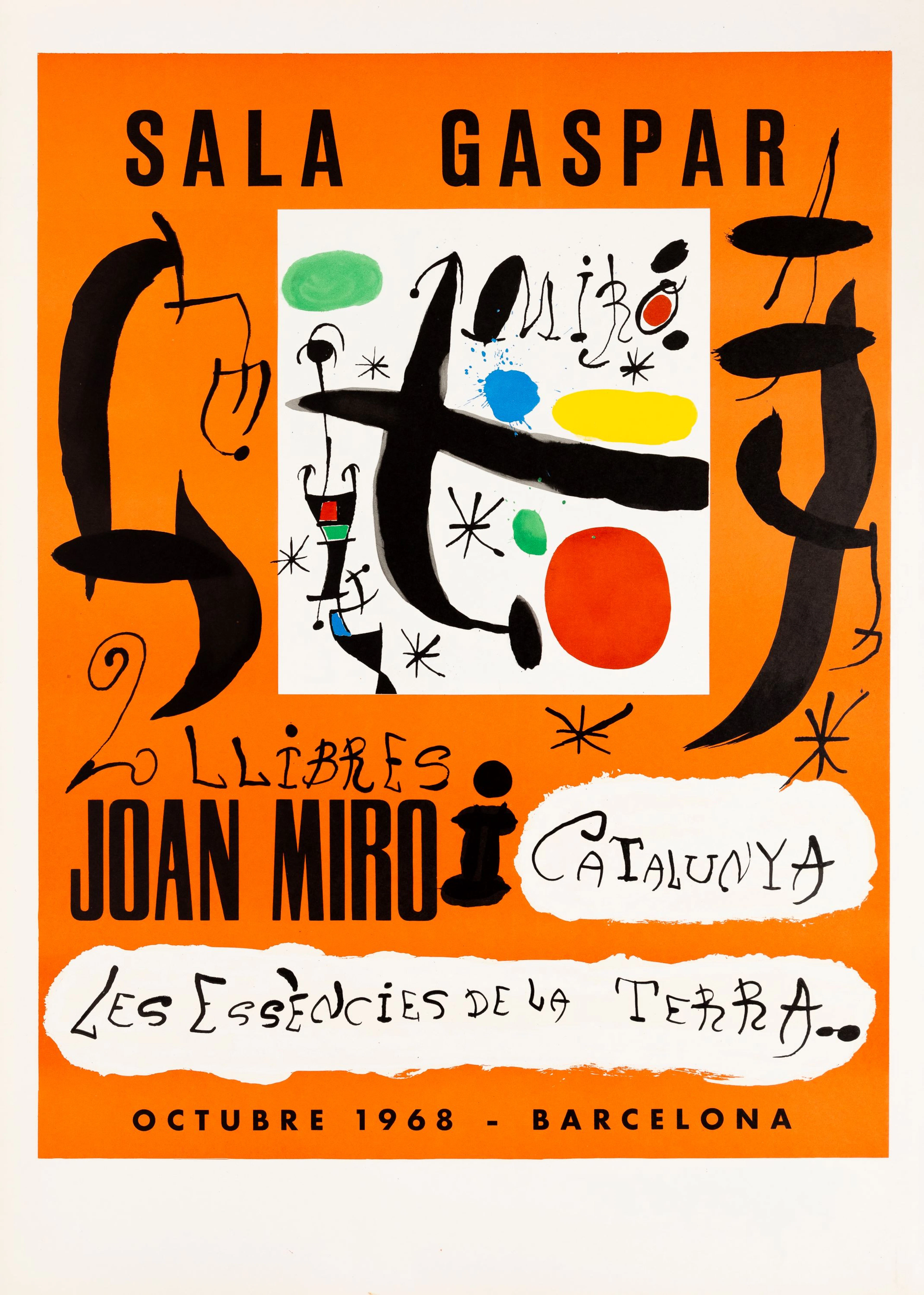 Joan MIRO : Les essències de la Terra - Lithographie originale signée