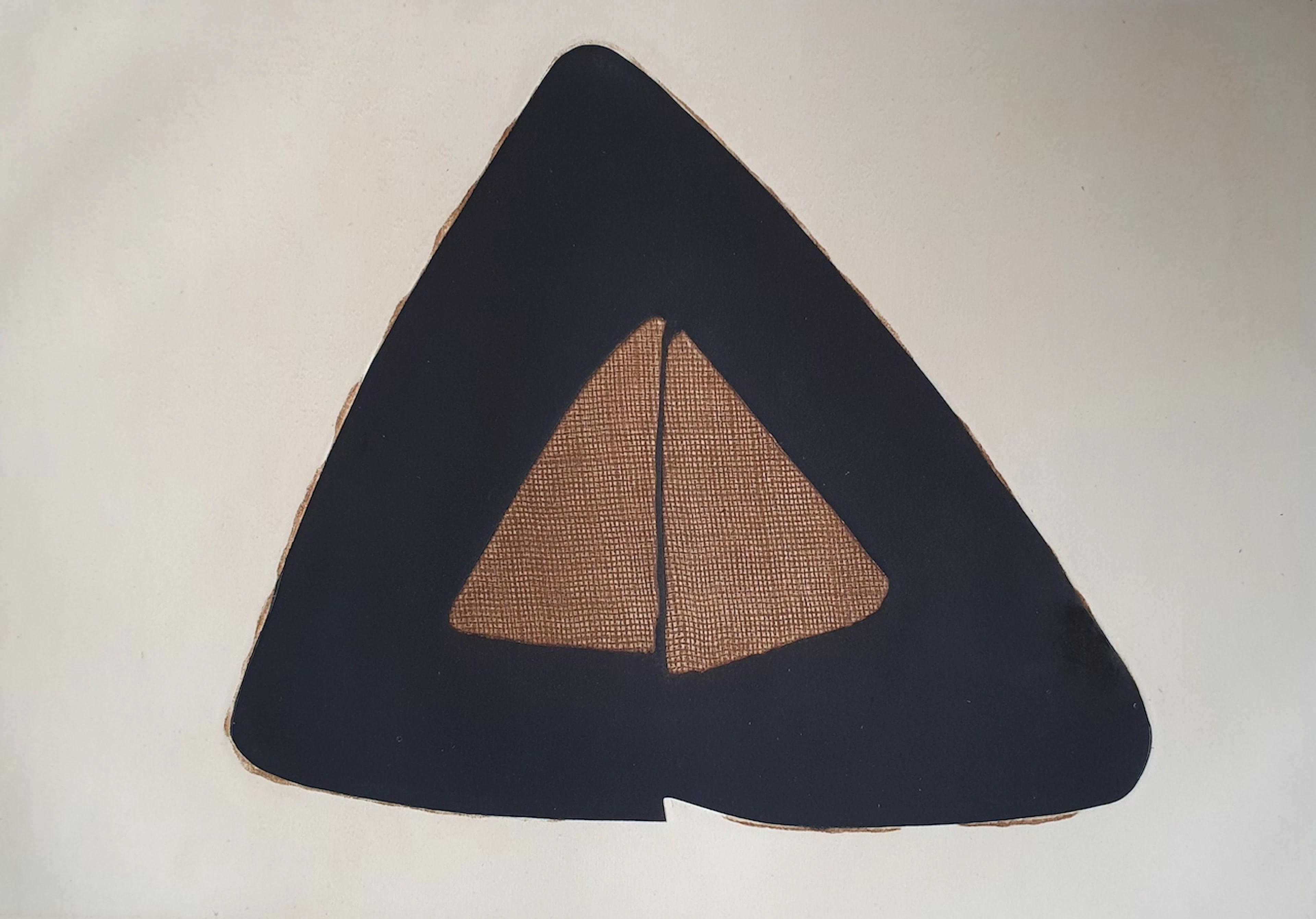 Conrad MARCA-RELLI - Composition 14, 1977 - Gravure signée au crayon