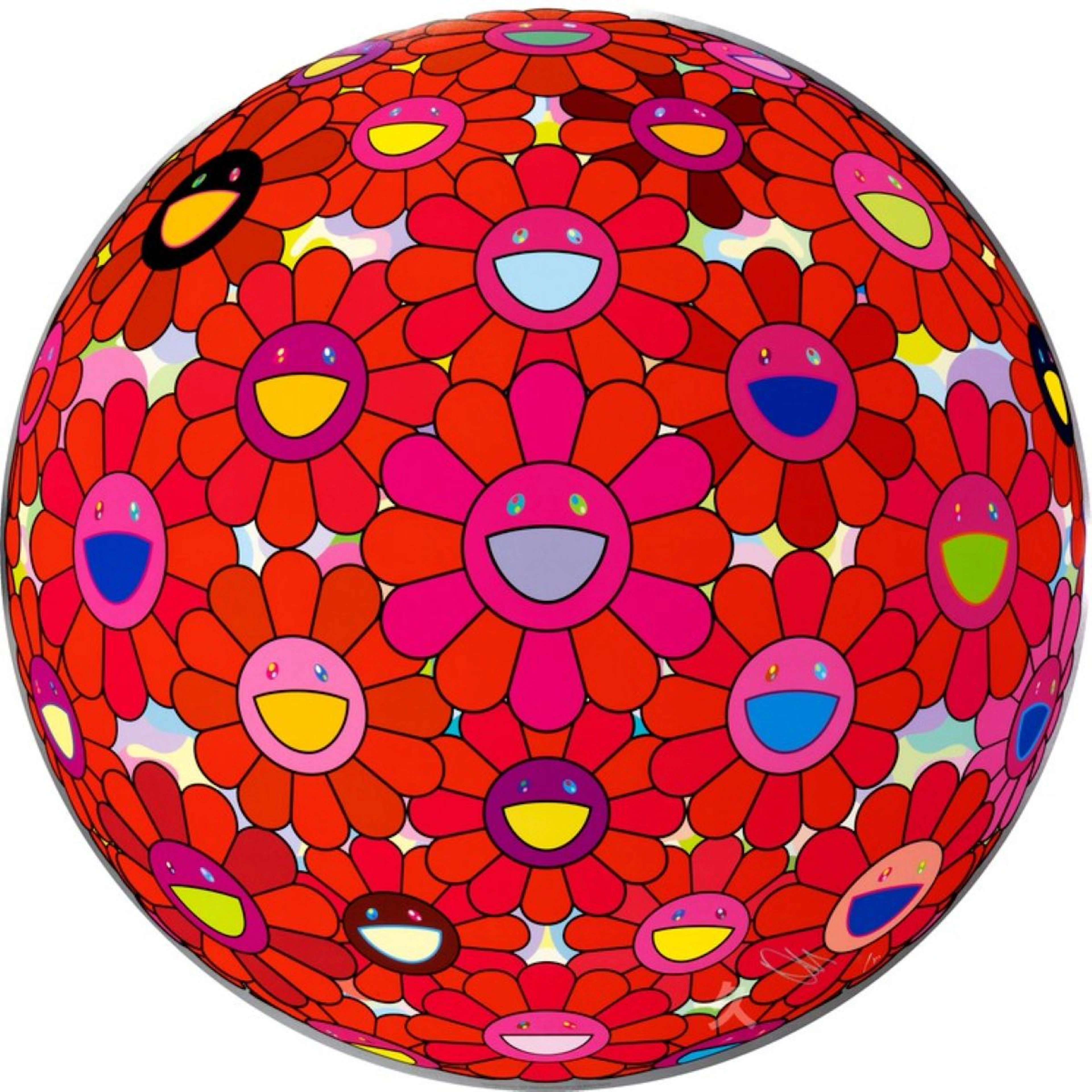 Takashi Murakami - Let us devote our hearts - Lithographie