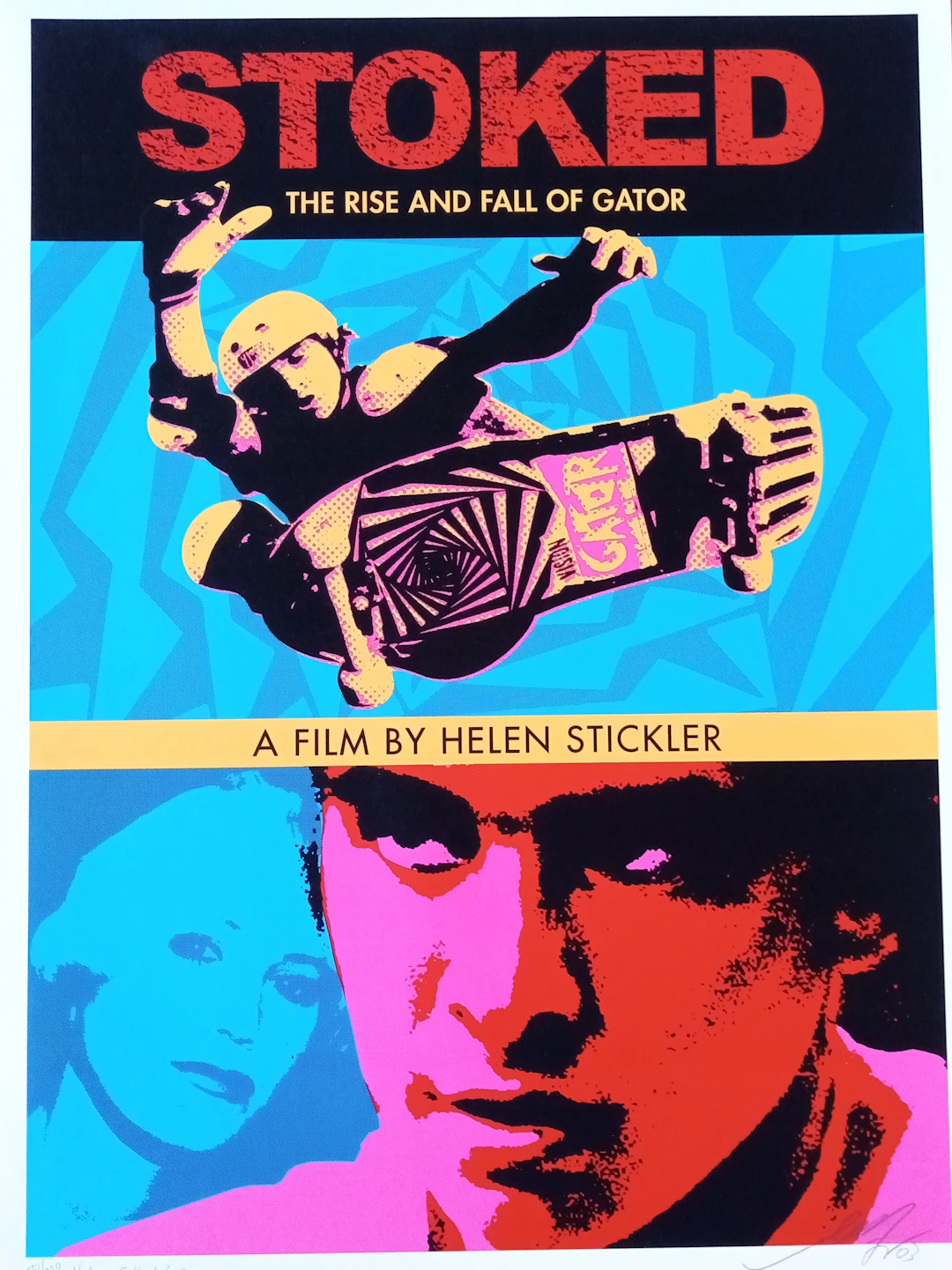 Shepard FAIREY (Obey) - Stoked Film, 2007 - Sérigraphie signée et numérotée