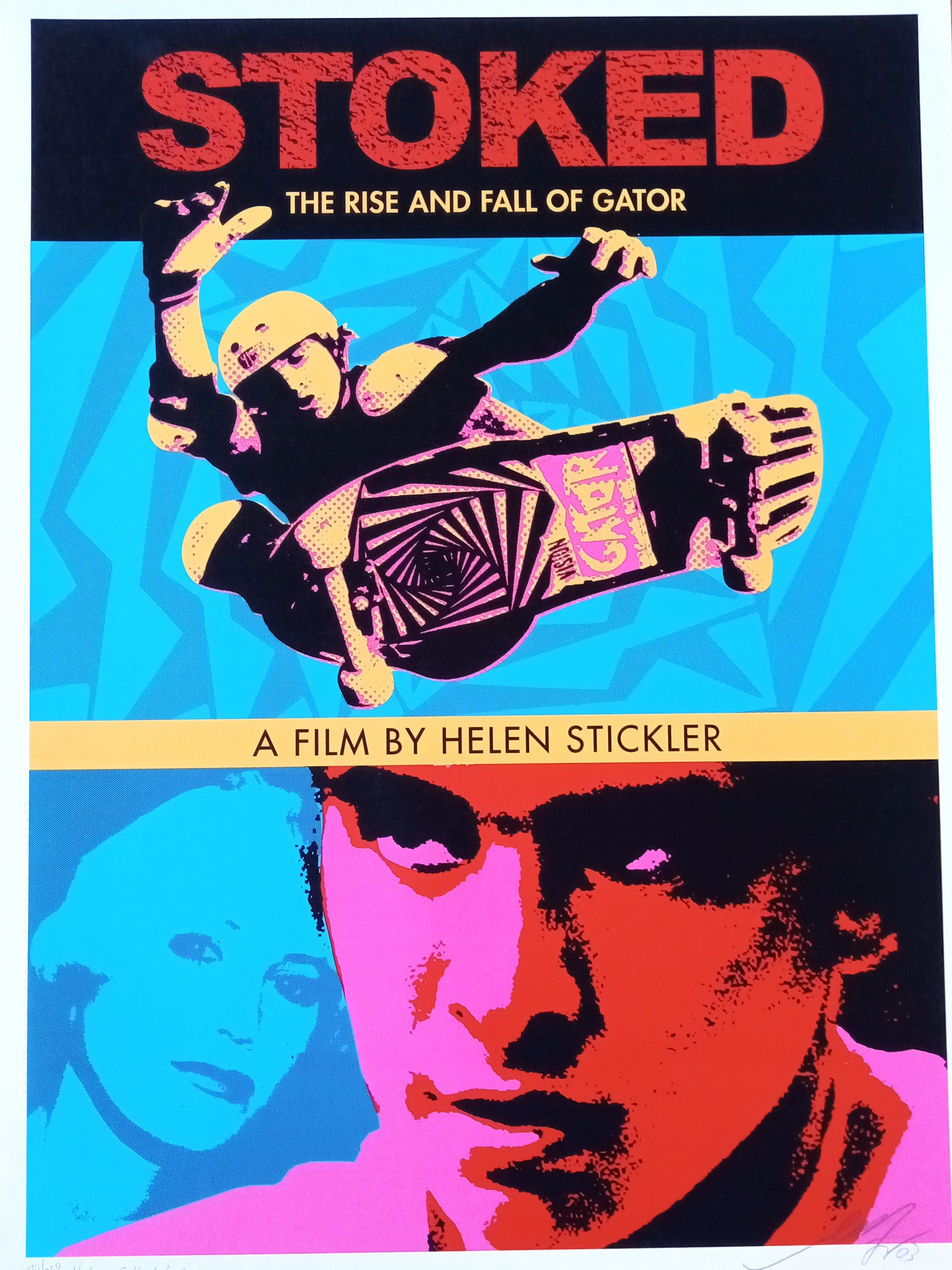 Shepard FAIREY (Obey) - Stoked Film, 2007 - Sérigraphie signée et numérotée