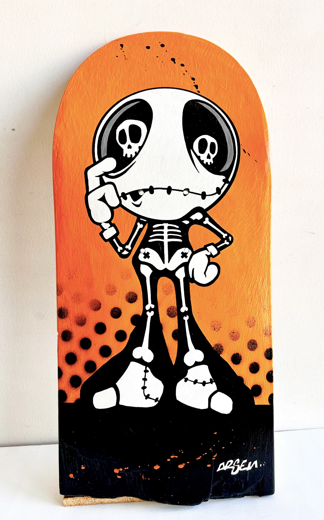 Arsen - Coup d’oeil - Technique mixte sur bois