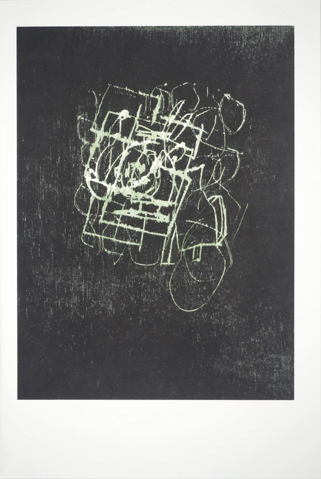 Georg BASELITZ : Lapin vert, Héliogravure