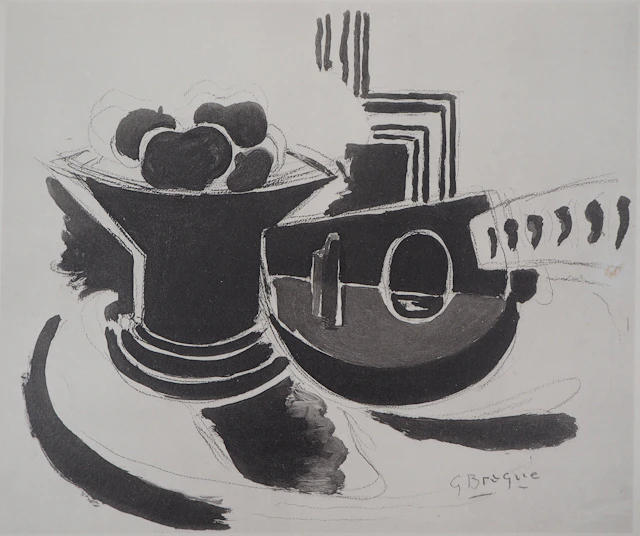 Georges BRAQUE (d’après) : Nature morte - Lithographie