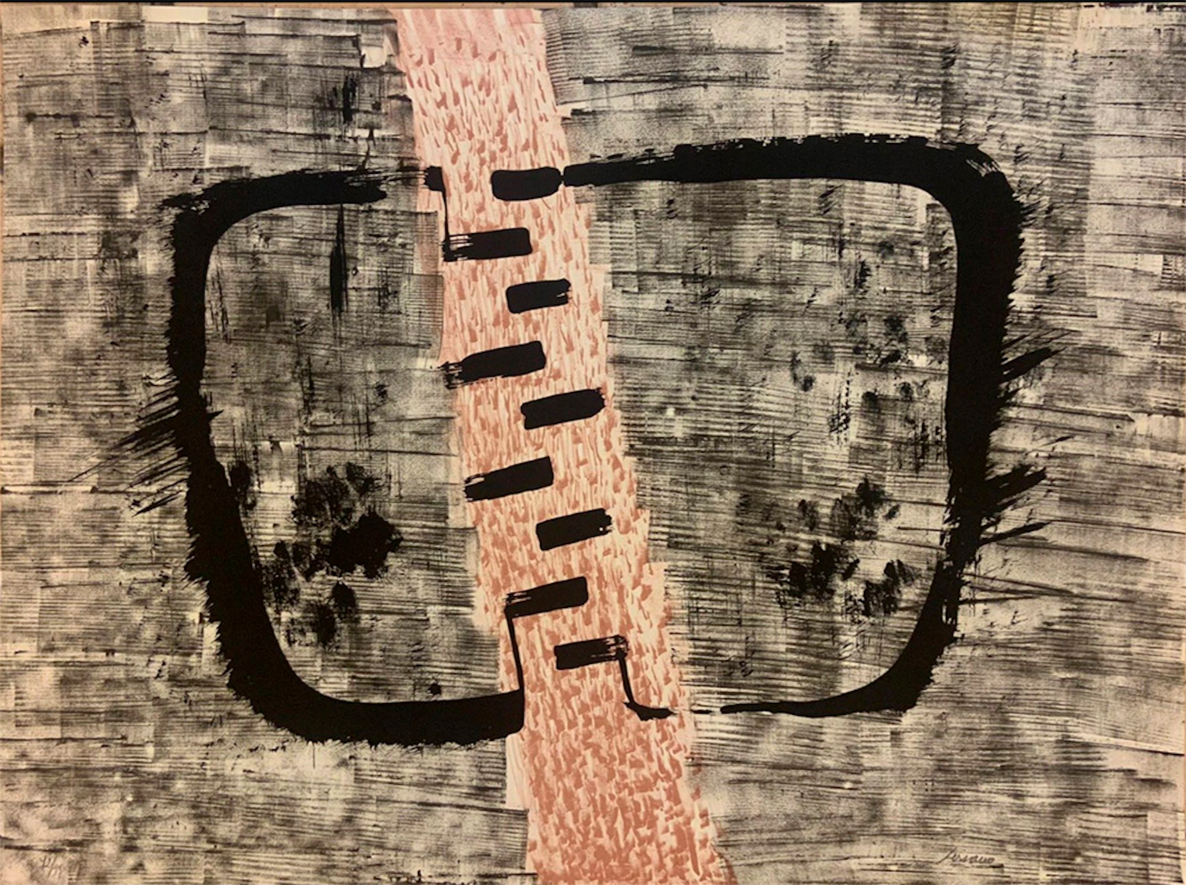 Pablo Serrano (1908-1985) - Dialogo de signos, 1980 - Lithographie