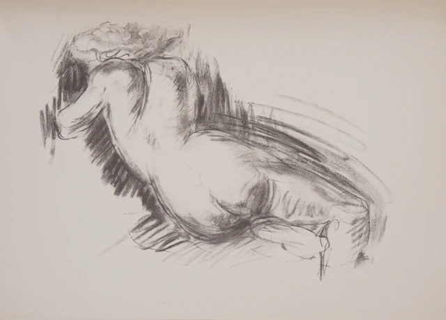Emile Othon FRIESZ - Nu de dos, 1949 - Lithographie originale