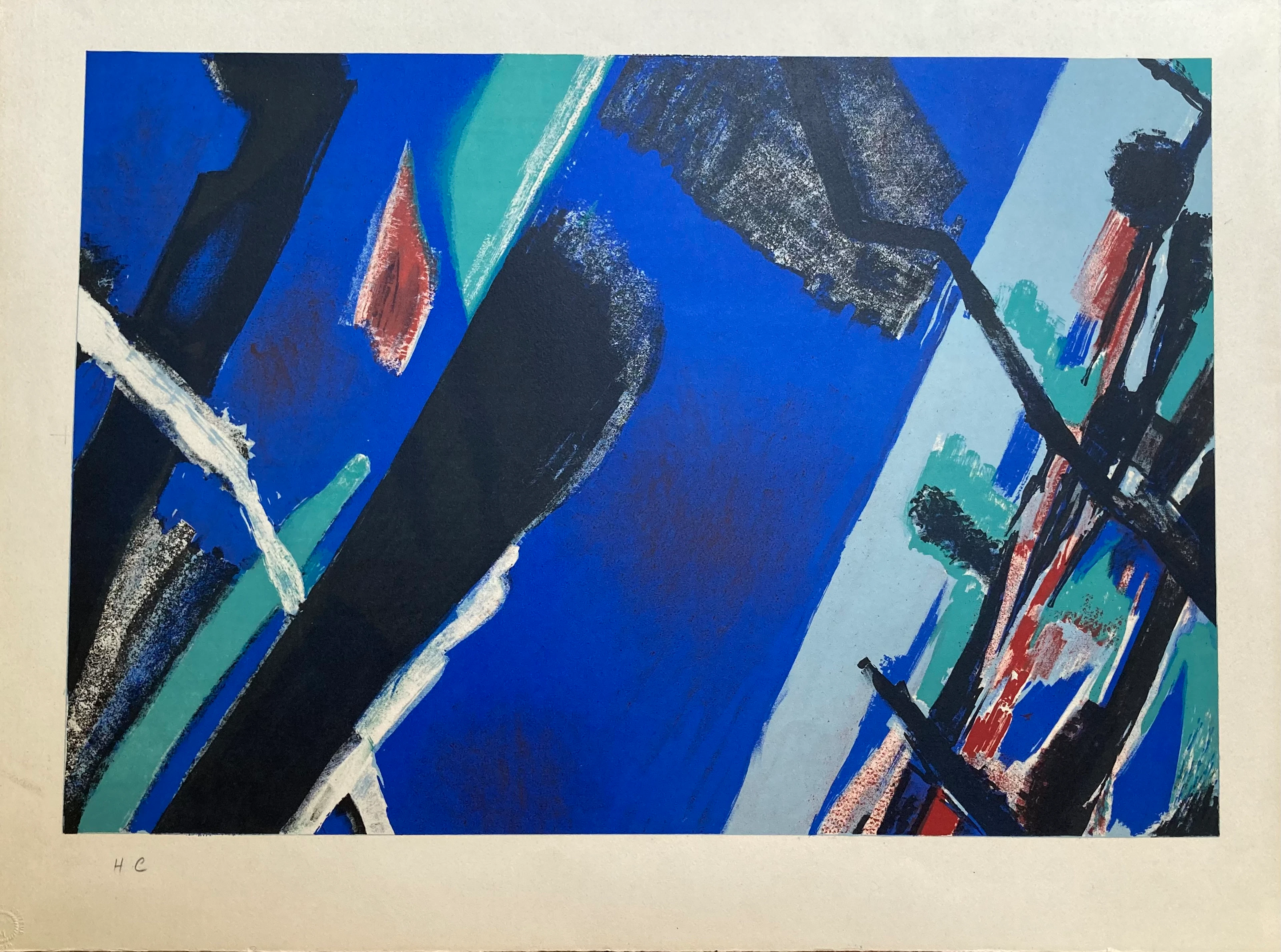 Jean Bazaine - La Clairière, 1983 - Lithographie sur papier