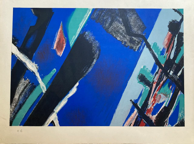 Jean Bazaine - La Clairière, 1983 - Lithographie sur papier