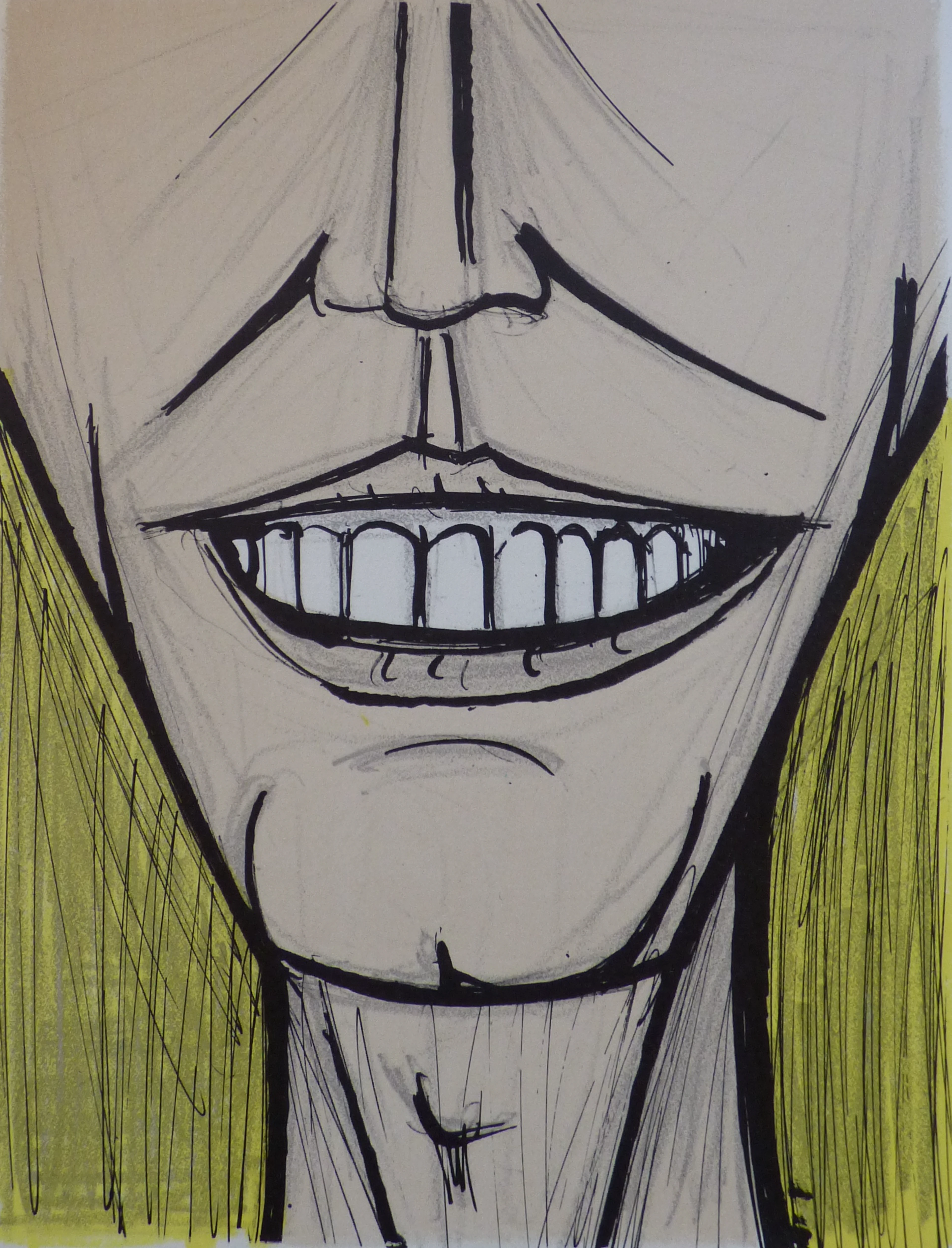 Bernard BUFFET - Le Sourire, 1960 - Lithographie originale