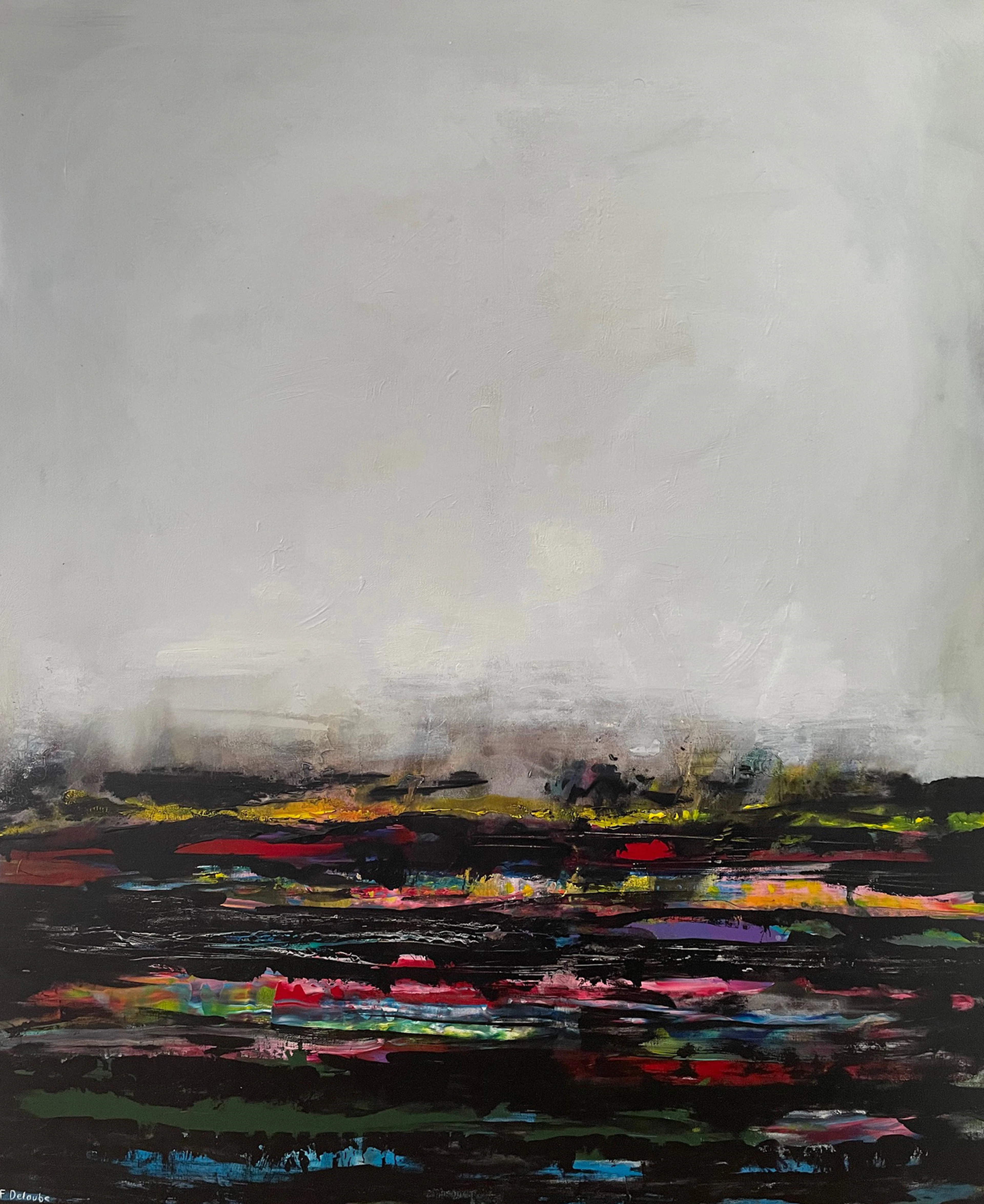 Fabien Delaube - Originel - Huile sur Toile