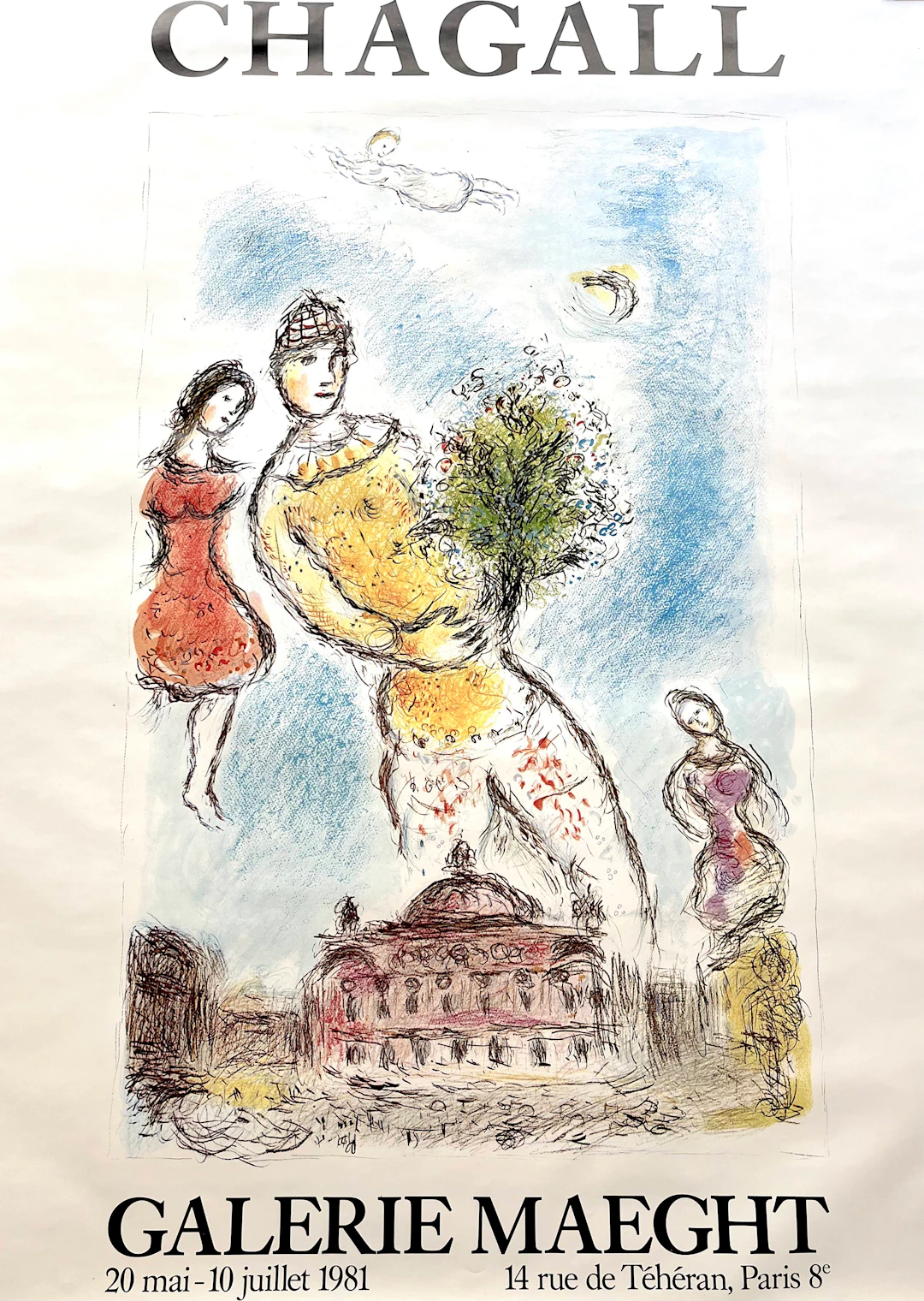 Marc Chagall - Opéra de Paris - Affiche, Maeght
