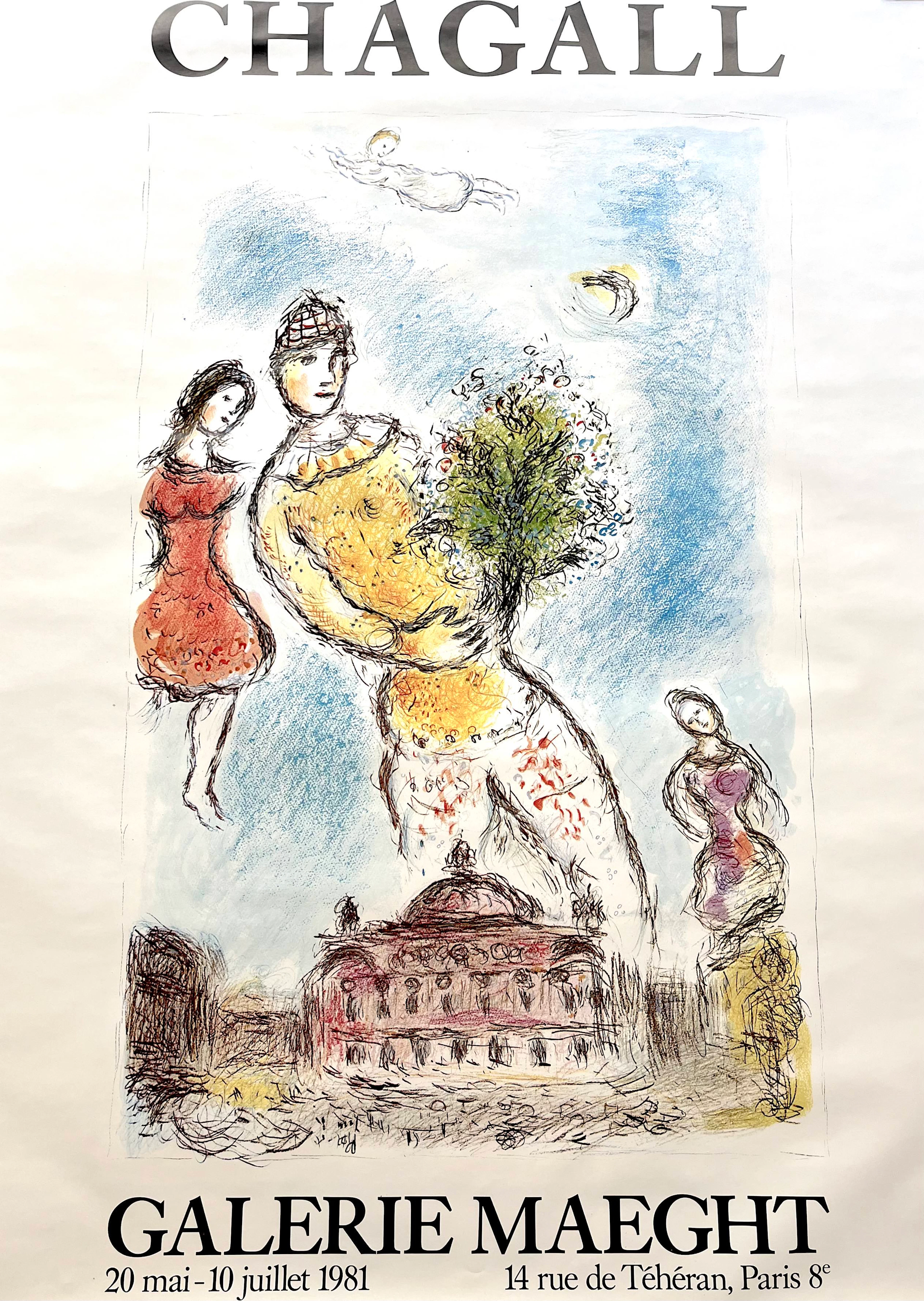 Marc Chagall - Opéra de Paris - Affiche, Maeght