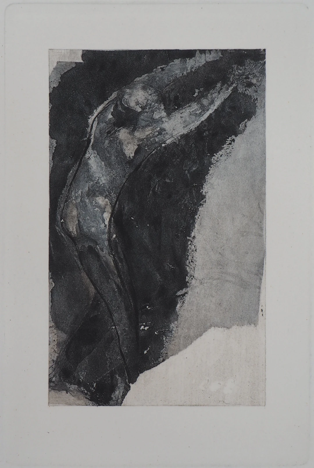 Auguste RODIN : Ombre, Gravure