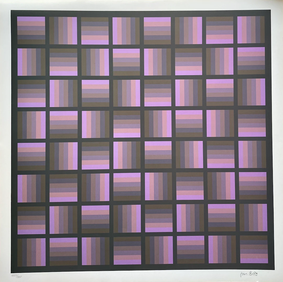 Jim Bird - tribute to Vasarely