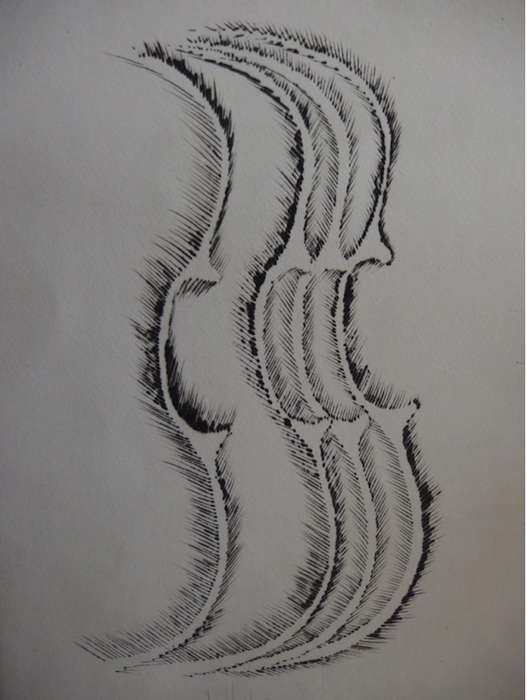 ARMAN - Profil de Violon, 1979 - Gravure