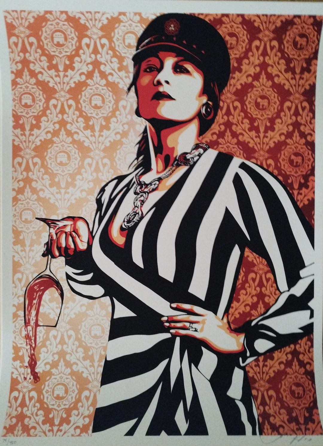 Shepard Fairey - These Parties Disgust Me 2010 Shepard Fairey -