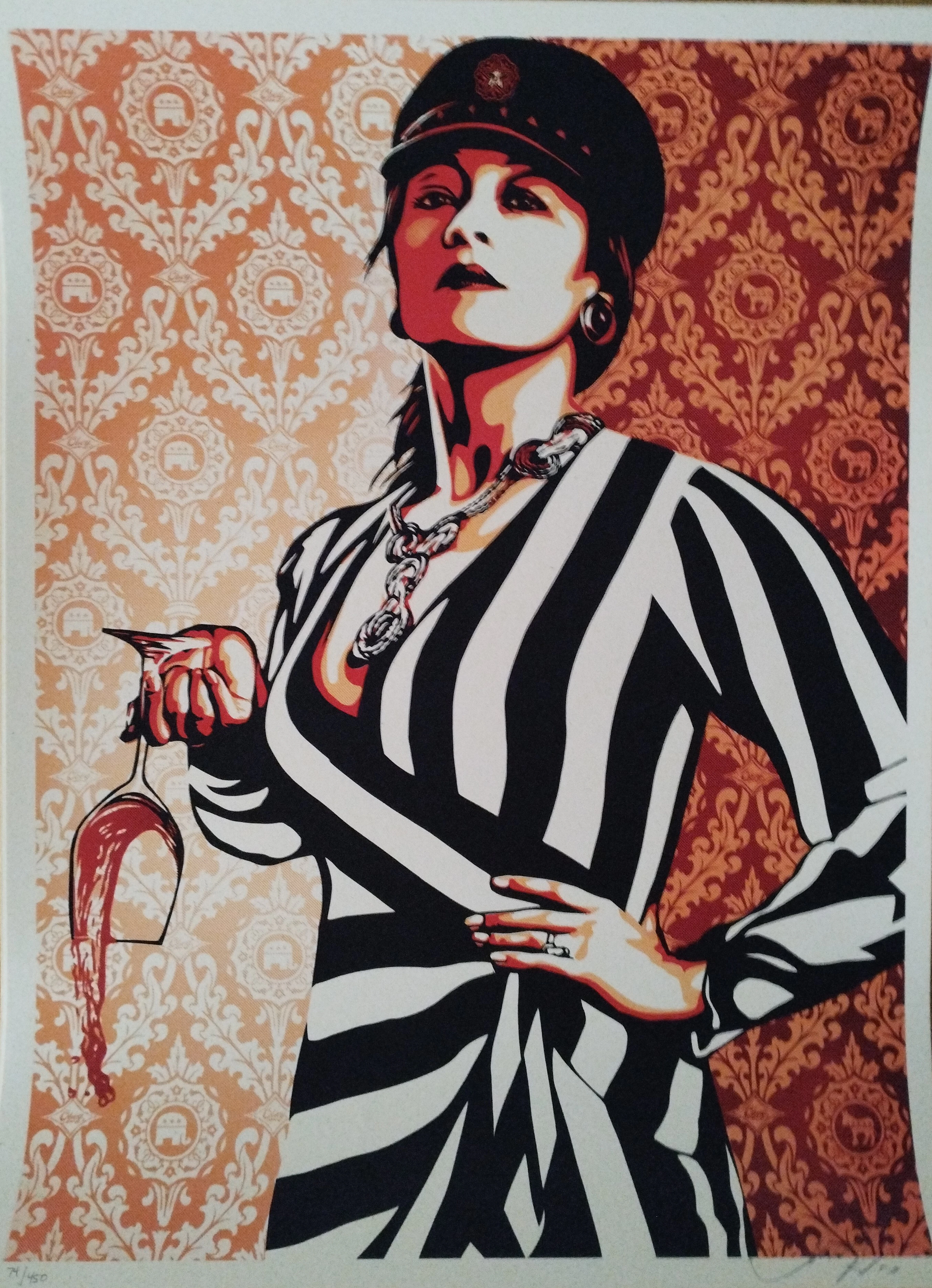 Shepard Fairey - These Parties Disgust Me 2010 Shepard Fairey -