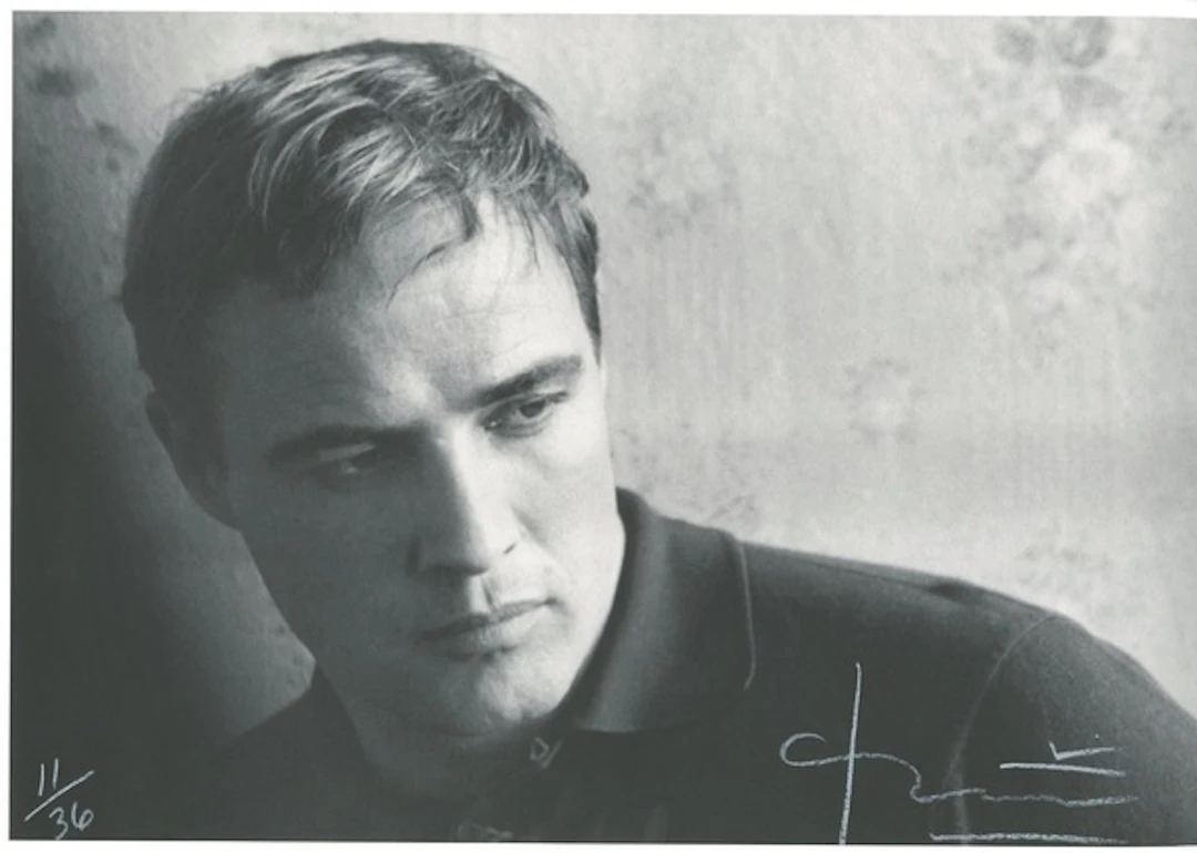 Bert STERN - Marlon Brando Life Magazine, 2012, Photographie signée