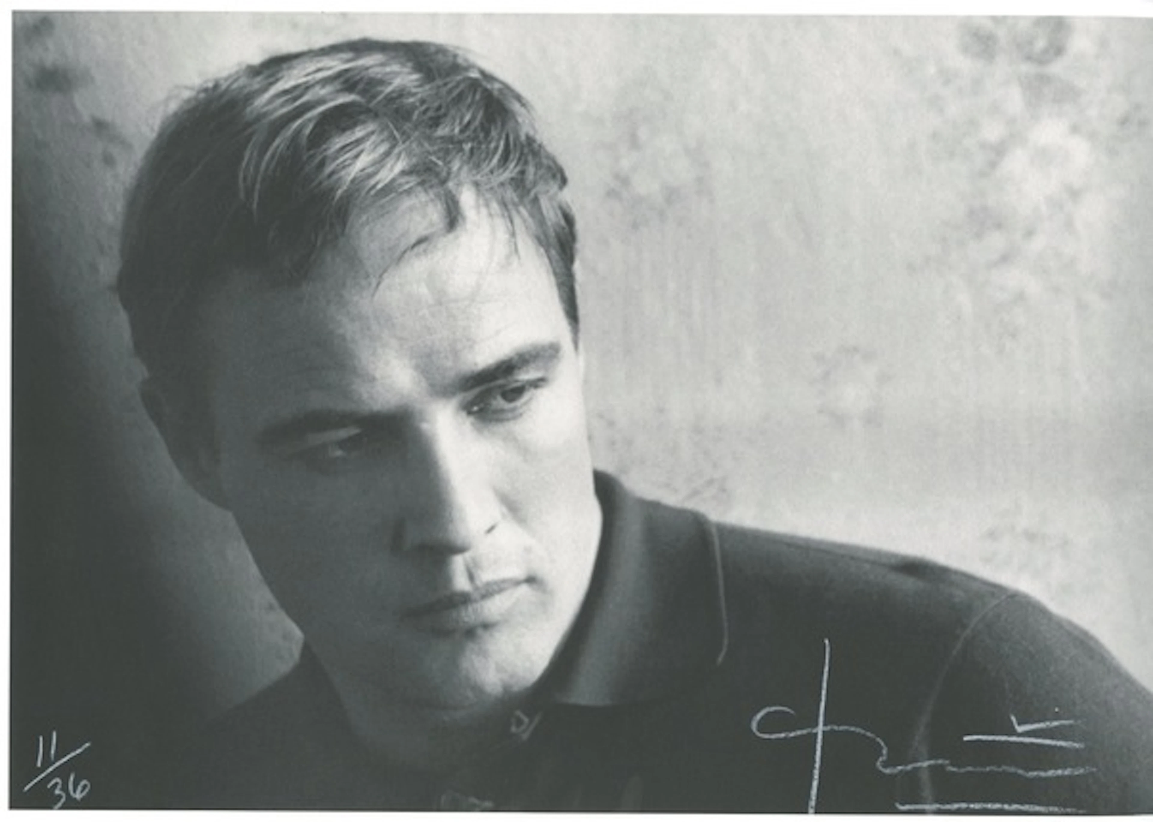 Bert STERN - Marlon Brando Life Magazine, 2012, Photographie signée
